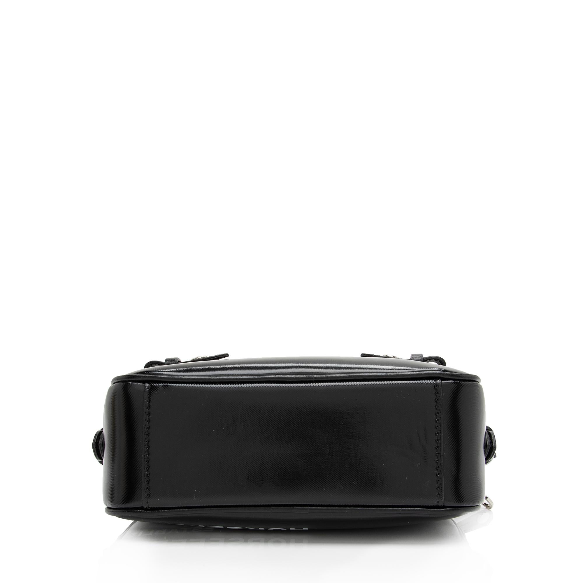 Burberry Coated Canvas Horseferry Print Micro Camera Bag (SHF-jROK3W)