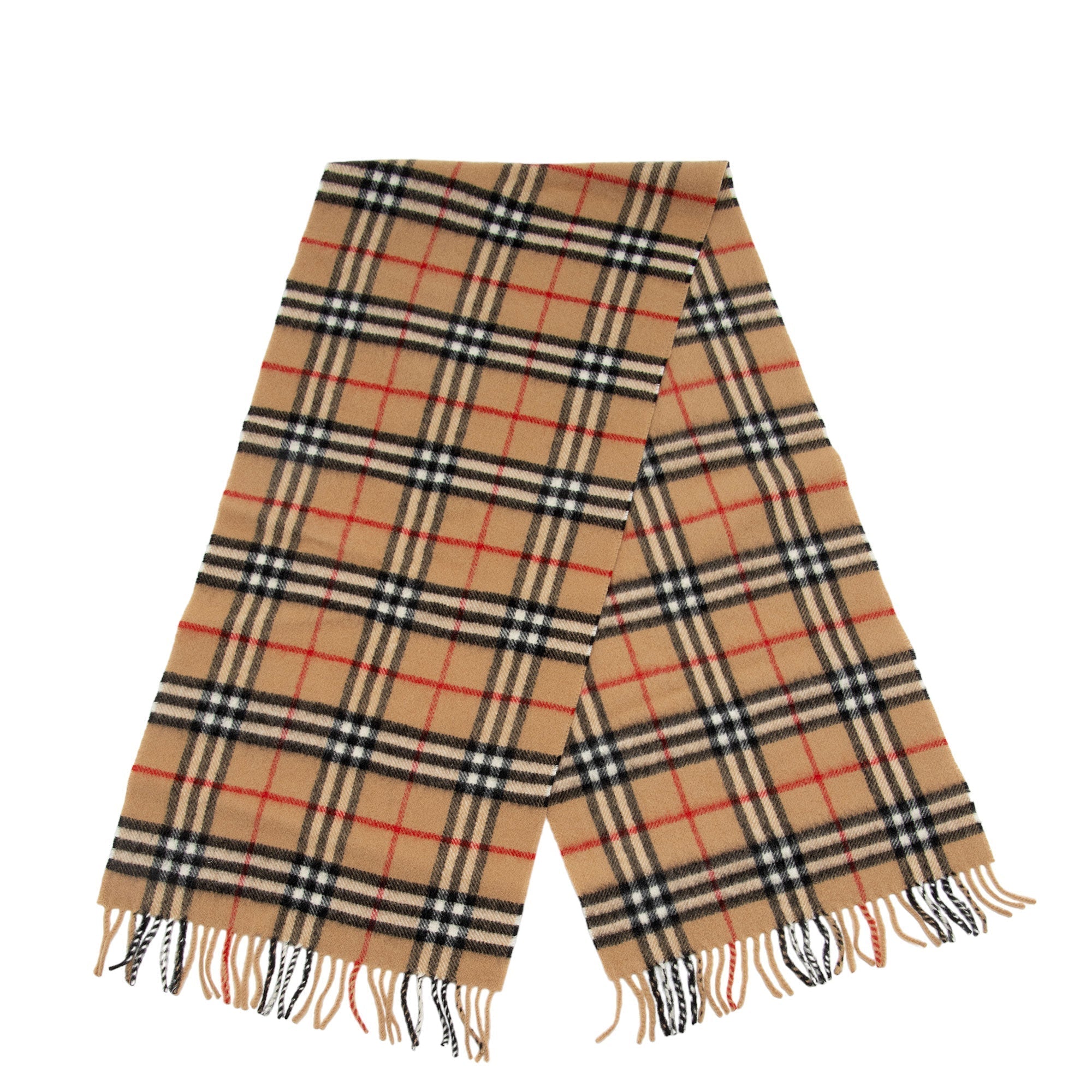 Burberry Vintage Lambswool Check Scarf (SHF-4SUiuo)