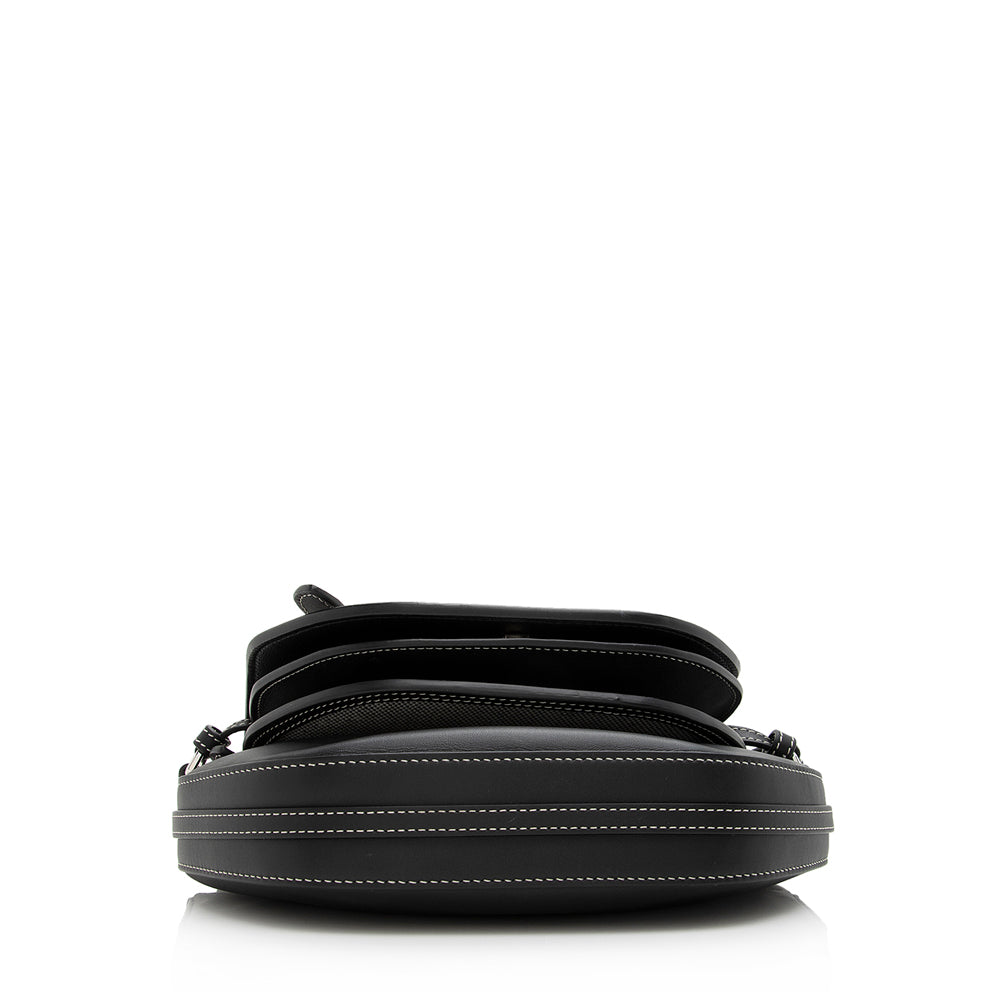 Burberry Leather Double Olympia Mini Bag (SHF-21459)