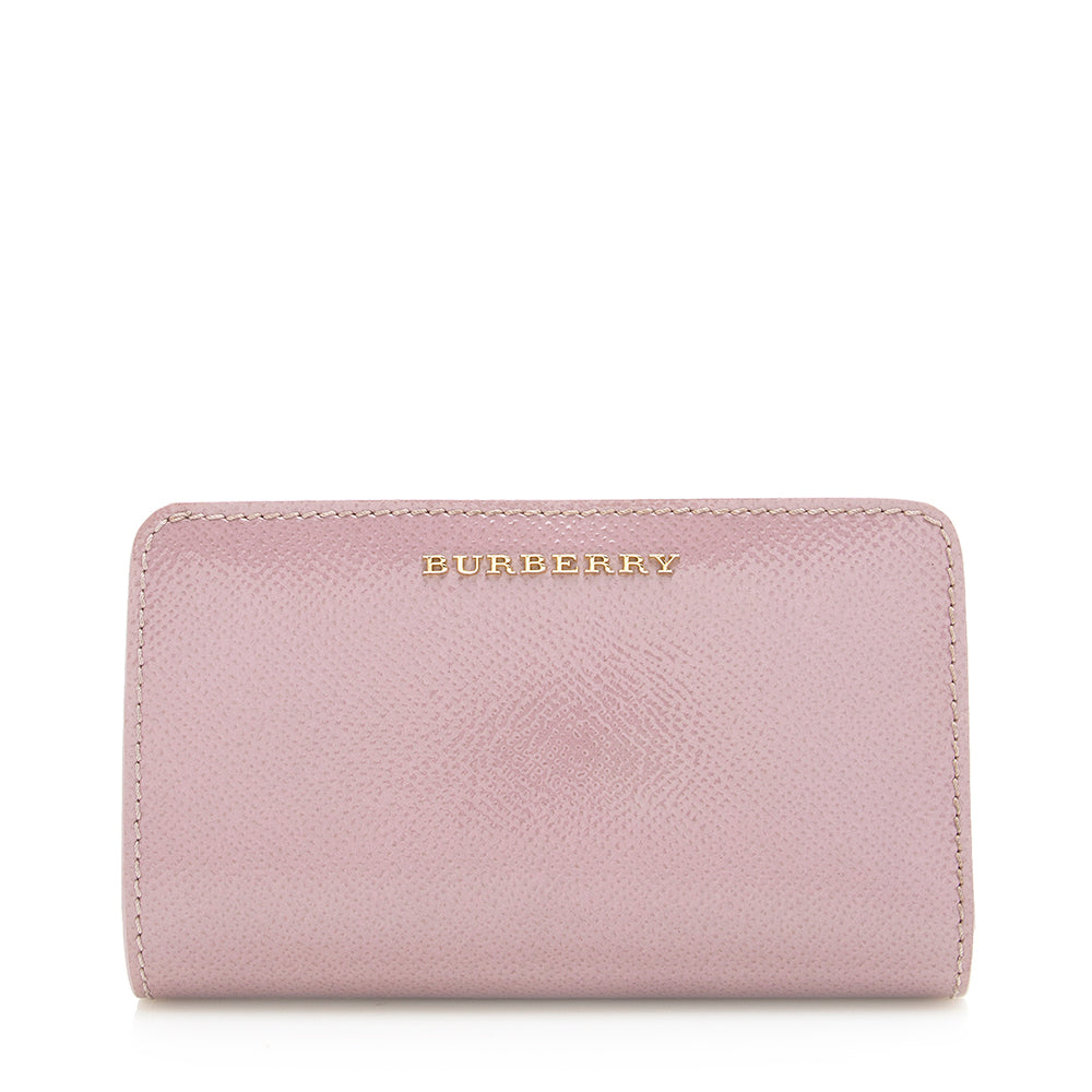 Burberry London Patent Cowley Wallet (SHF-19480)