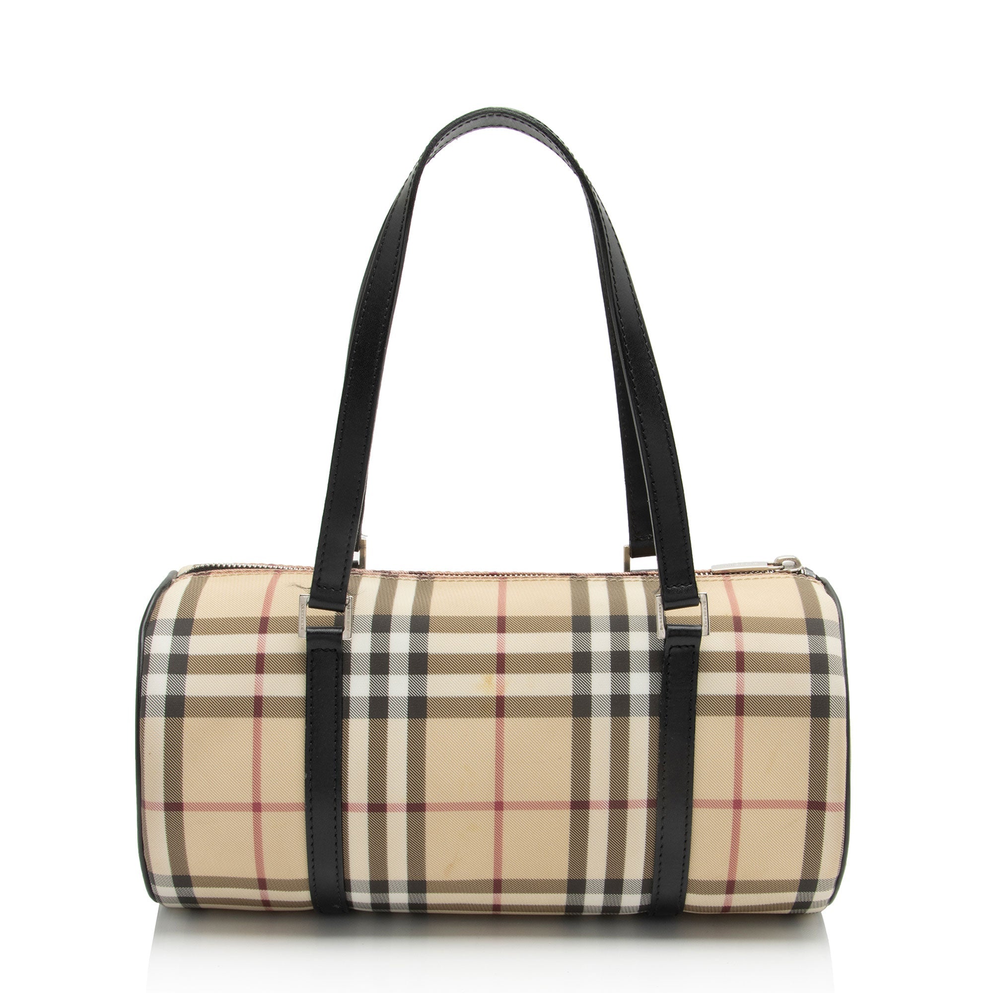 Burberry Nova Check Barrel Bag (SHF-VVhoqh)