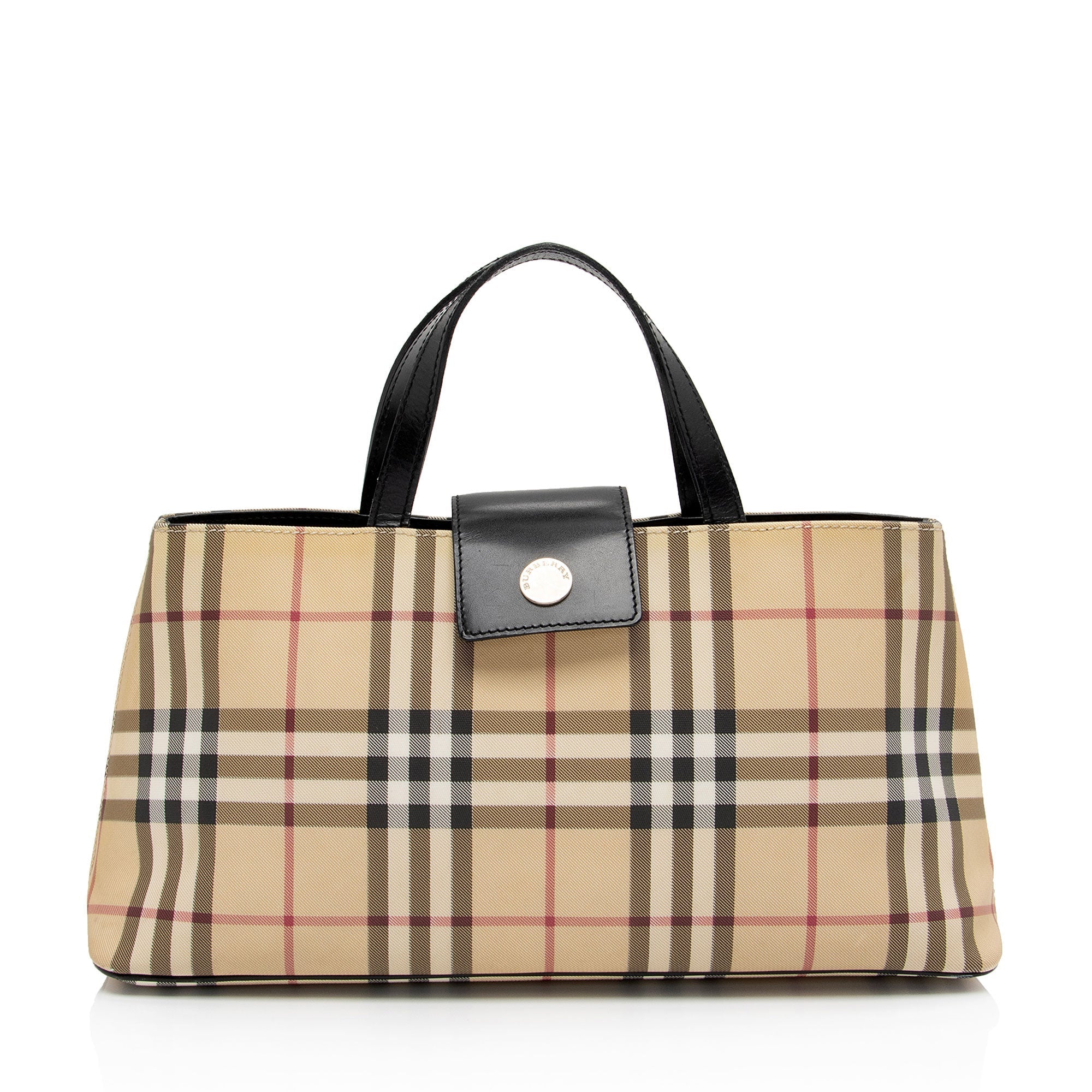 Burberry Nova Check E/W Top Handle (SHF-SILiZC)