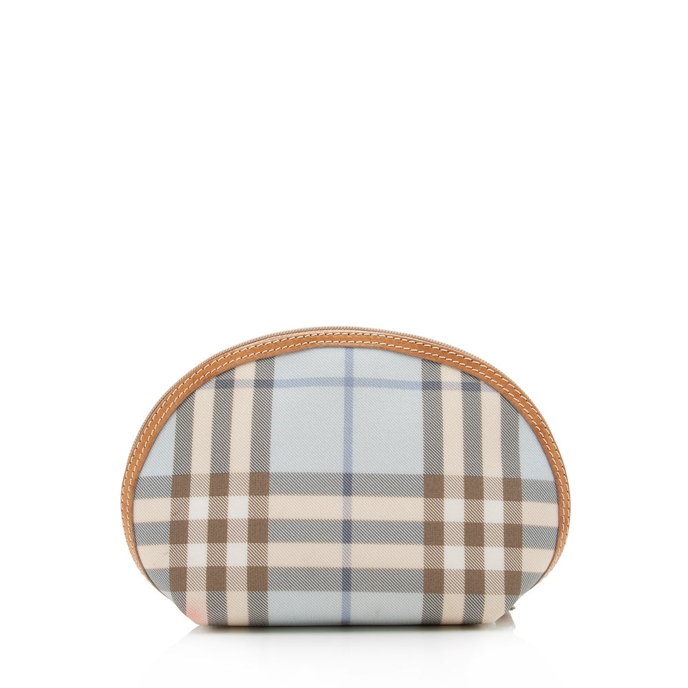 Burberry Nova Check Round Cosmetic Bag (SHF-17607)