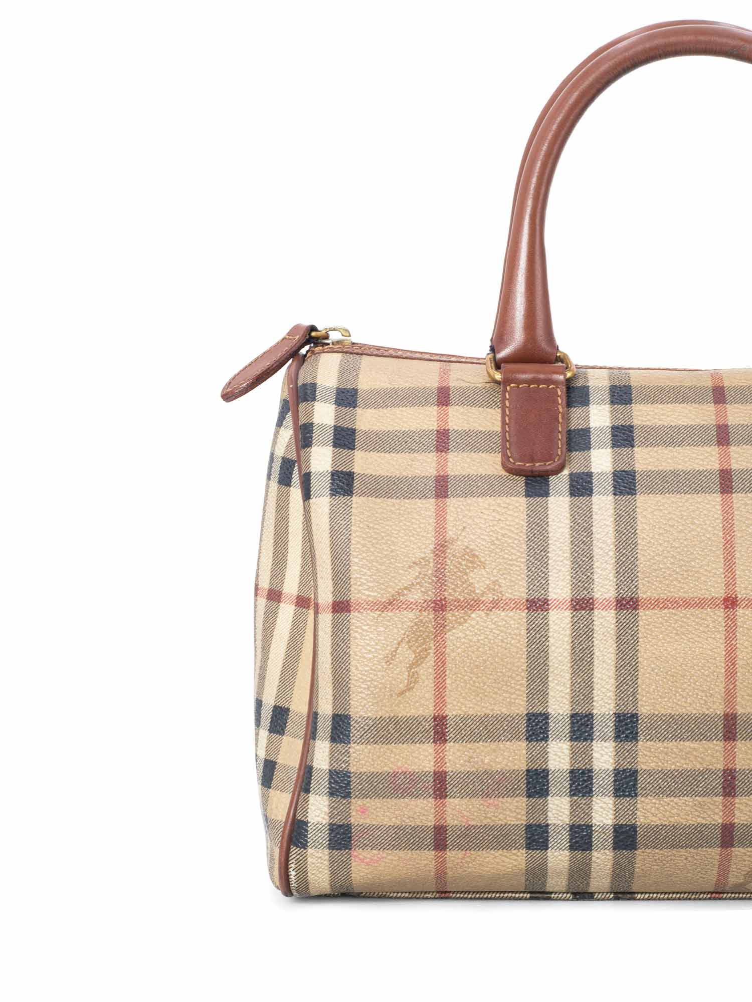 Burberry Nova Check Speedy Bag 30 Brown