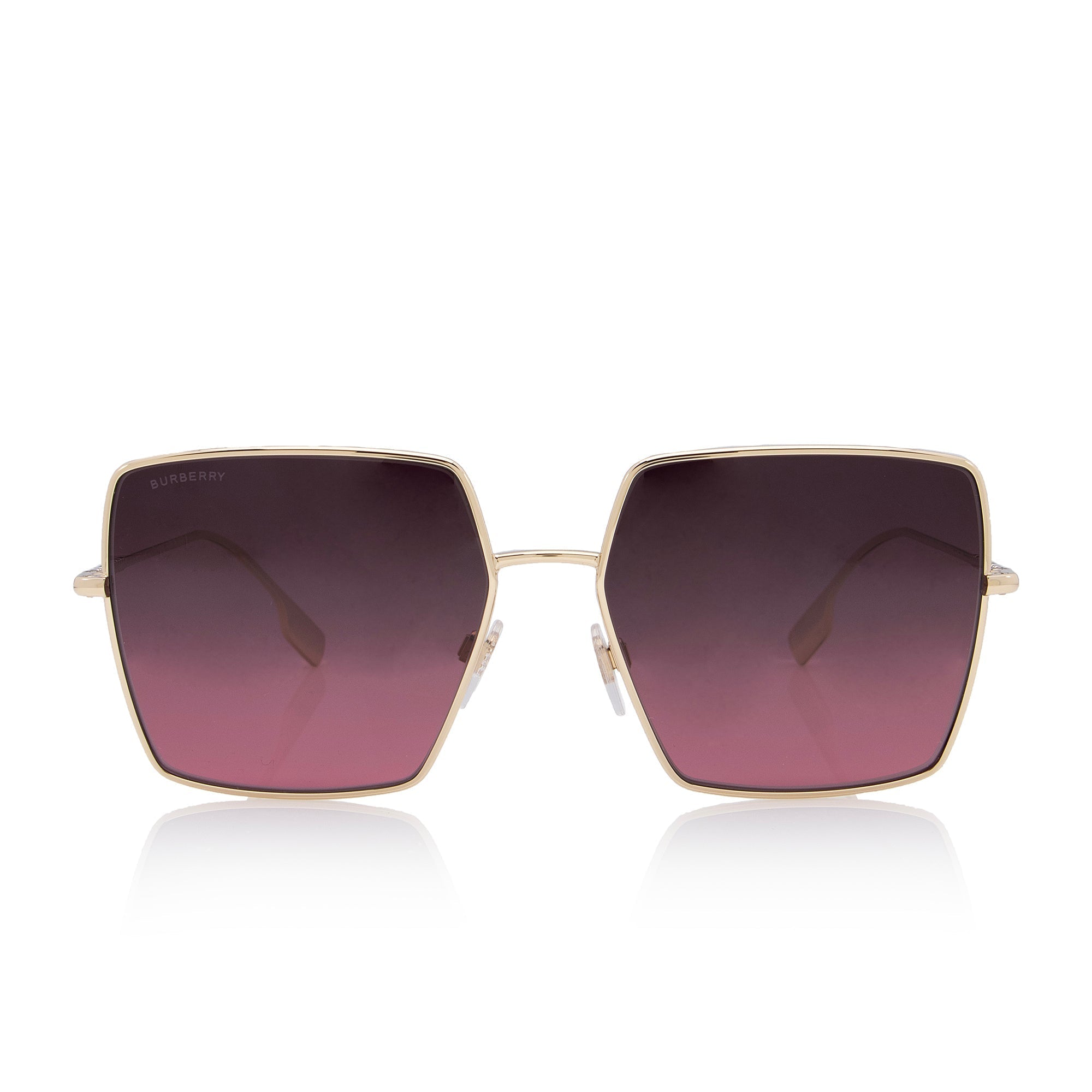 Burberry Polarized Daphne Rectangular Sunglasses (SHF-23230)