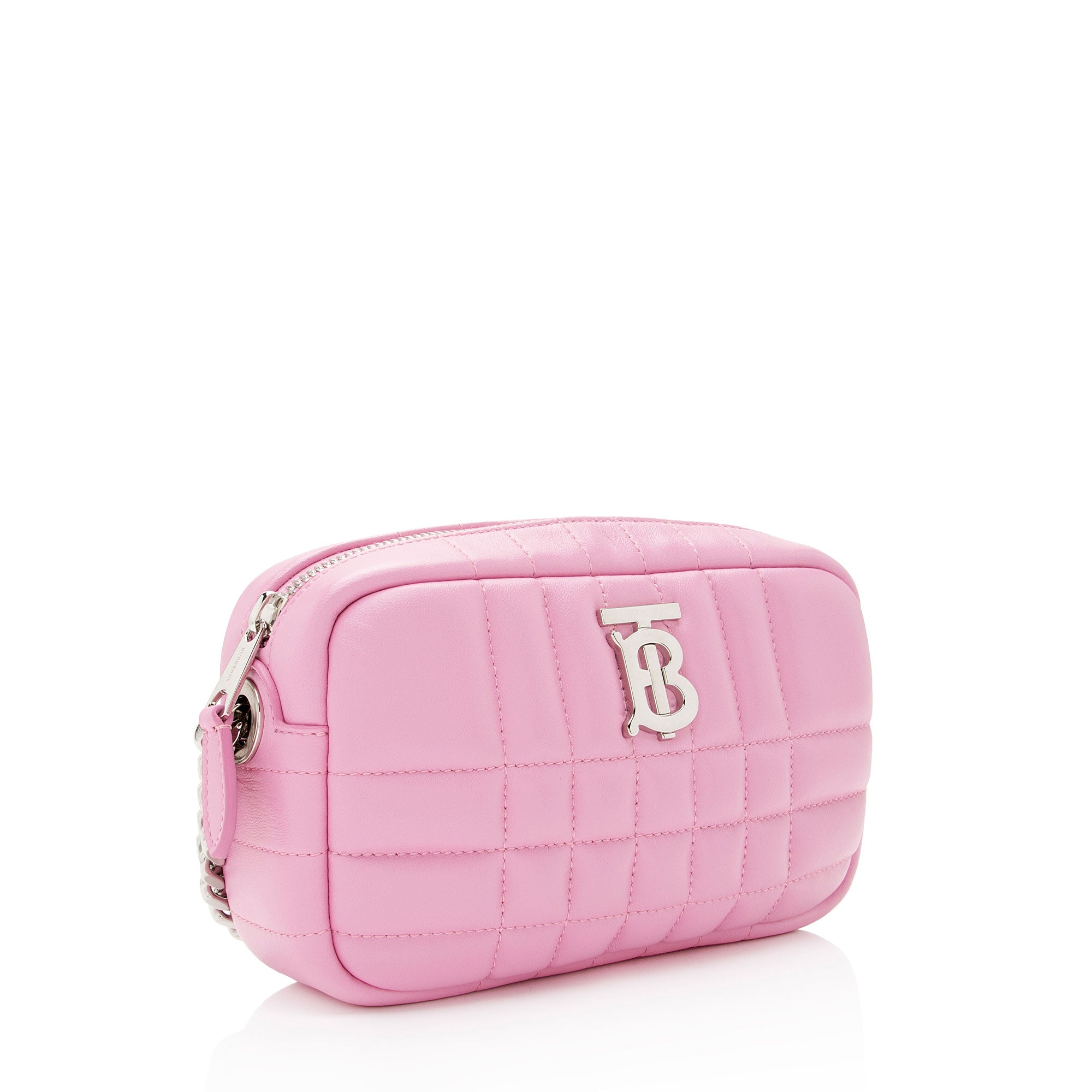 Burberry Quilted Lambskin TB Lola Mini Camera Bag (SHF-P8BD4P)