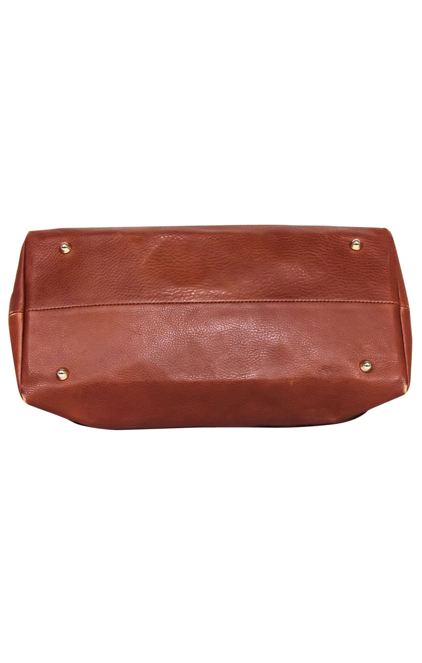 Burberry - Tan Leather Long Leather Bag