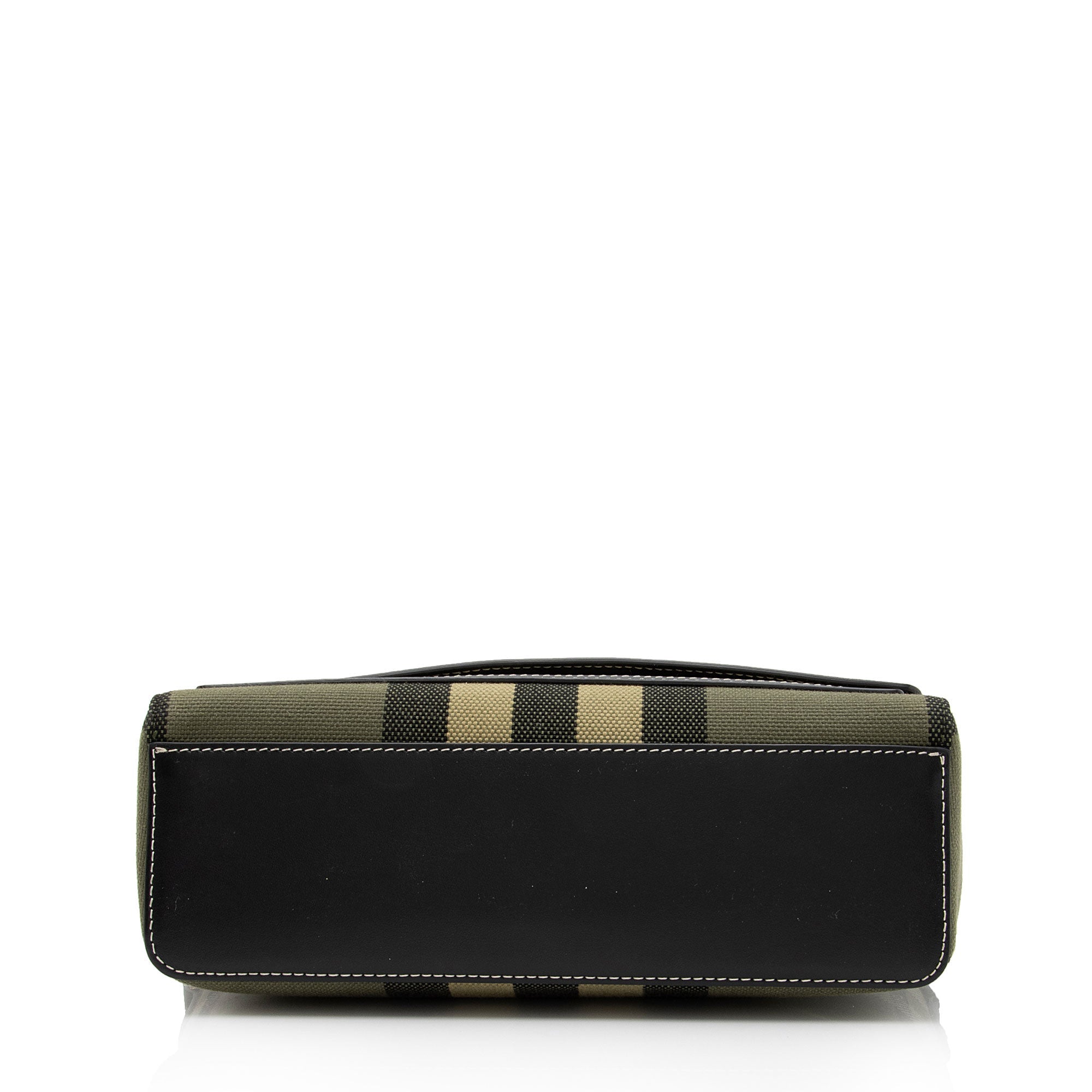 Burberry Tartan Check Calfskin Note Bag (SHF-Ek9q6h)