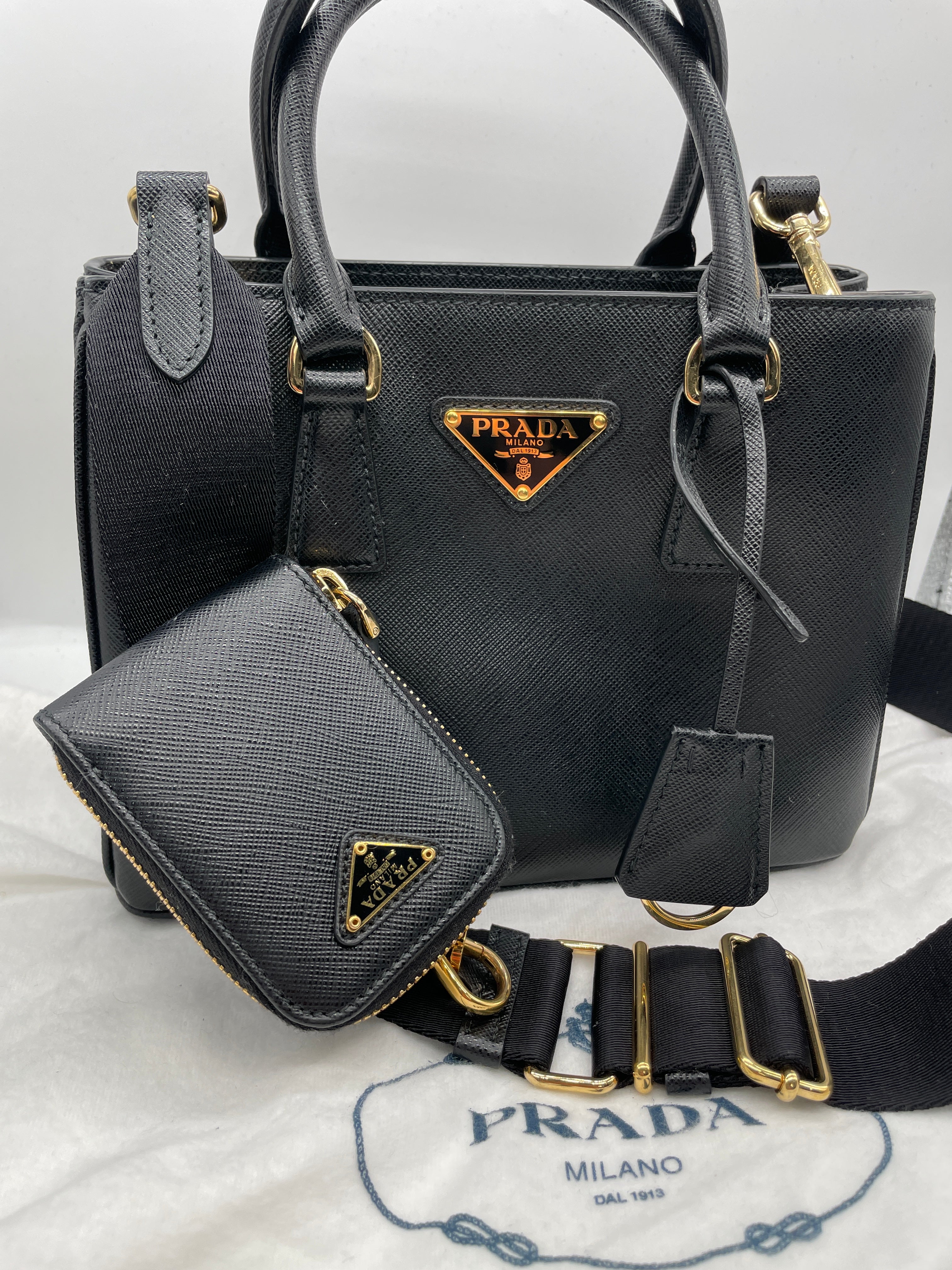 Black Ladies Prada Bag