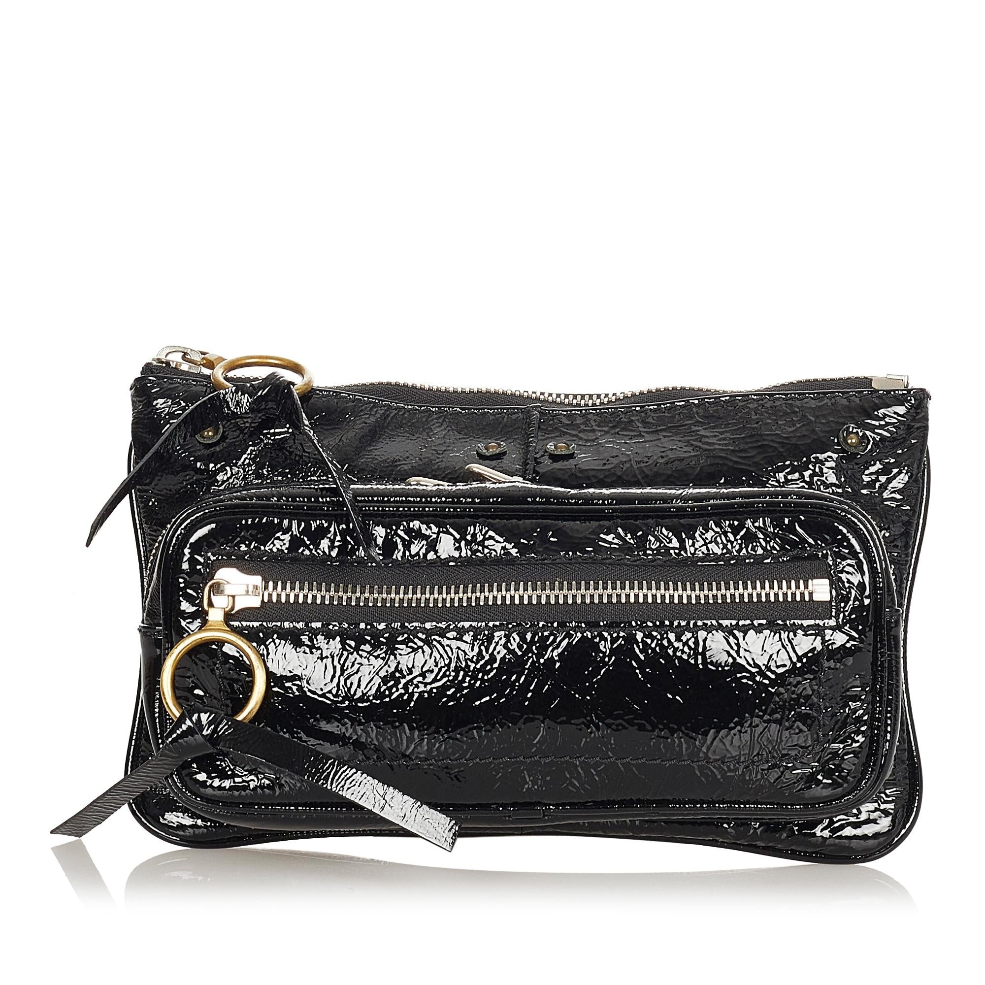 Chloe Betty Patent Leather Clutch (SHG-24299)
