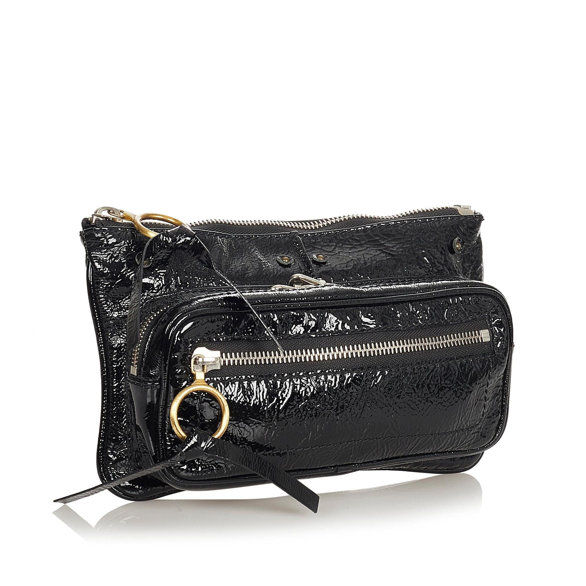 Chloe Betty Patent Leather Clutch (SHG-24299)