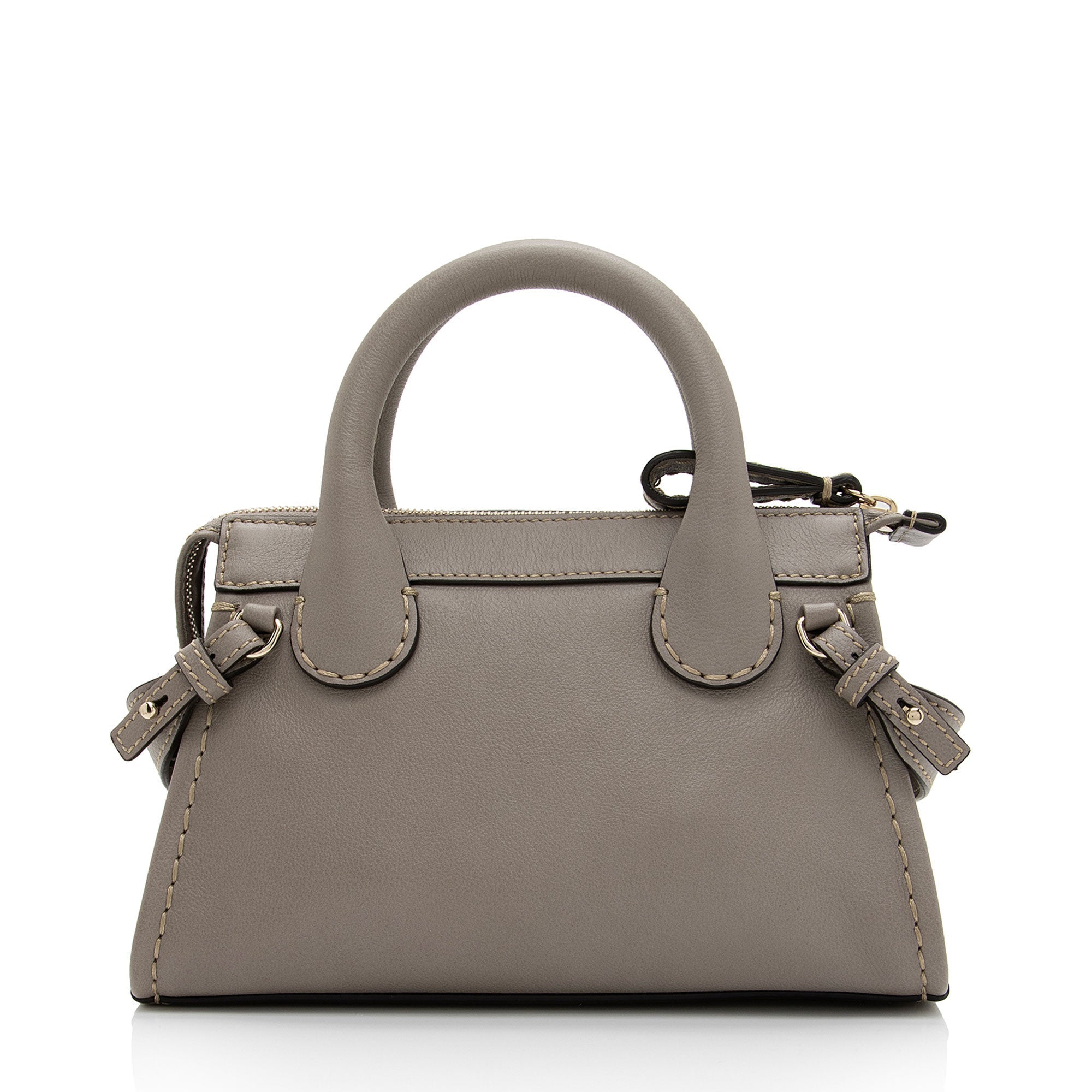 Chloe Buffalo Leather Edith Mini Bag (SHF-bTcFSi)