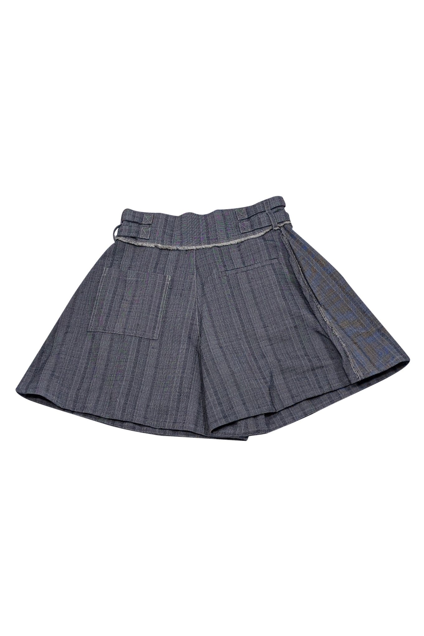 Chloe - Grey High Rise Long Shorts Sz 6