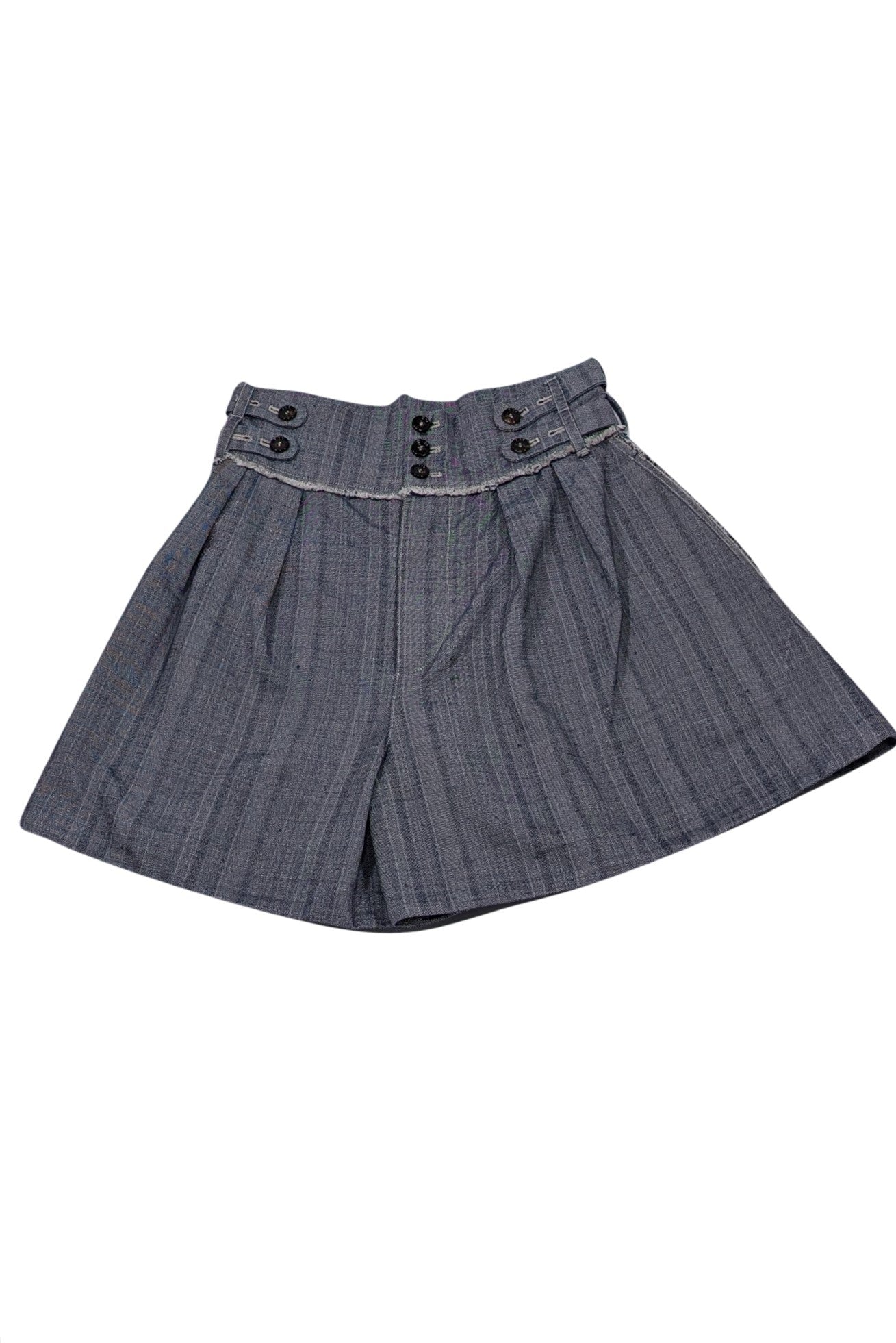 Chloe - Grey High Rise Long Shorts Sz 6