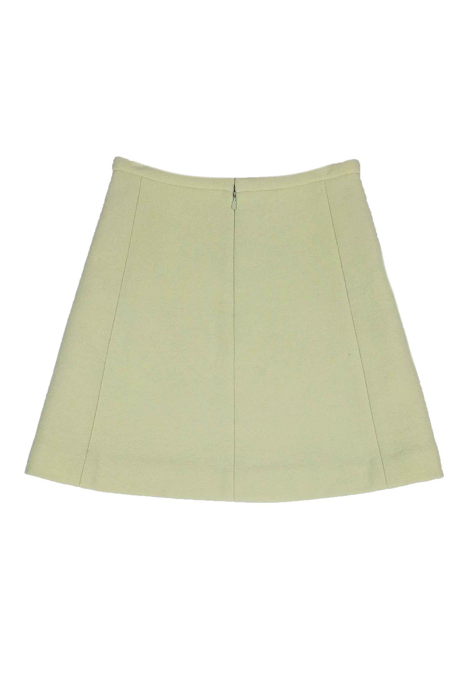 Chloe - Lissie Green A-Line Skirt Sz 6