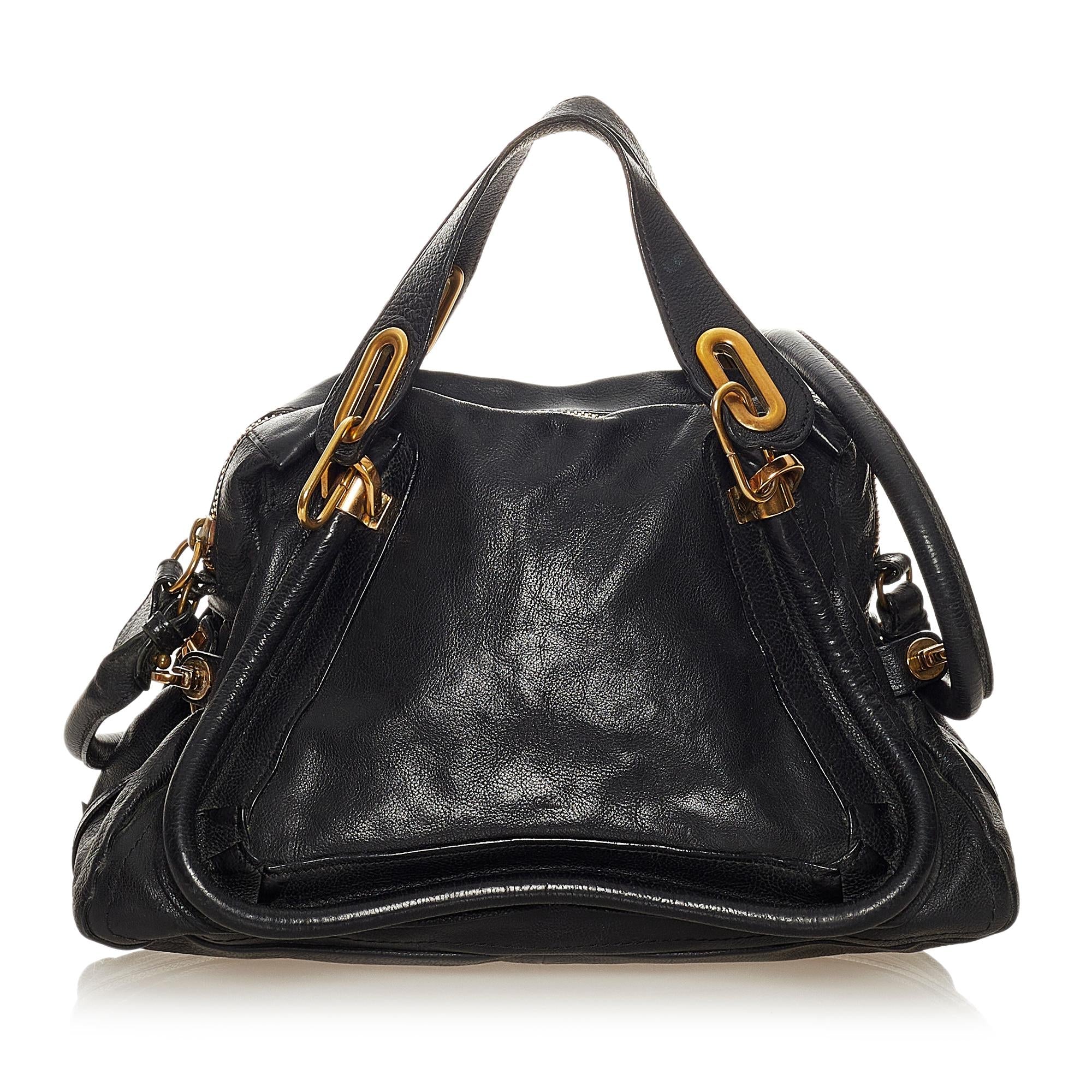 Chloe Paraty Leather Satchel (SHG-27722)