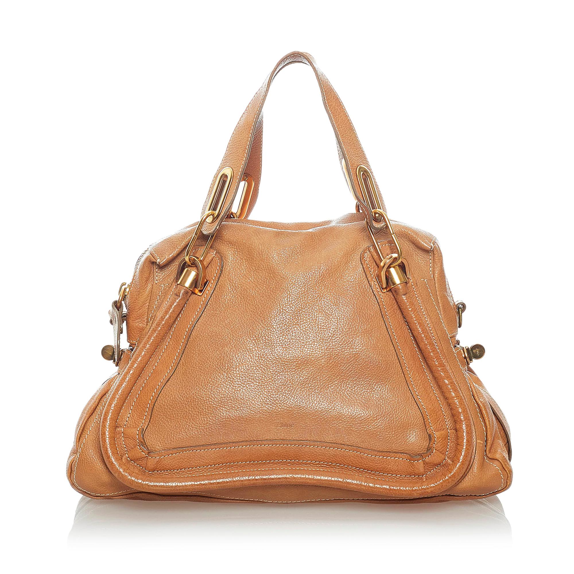 Chloe Paraty Leather Satchel (SHG-34690)