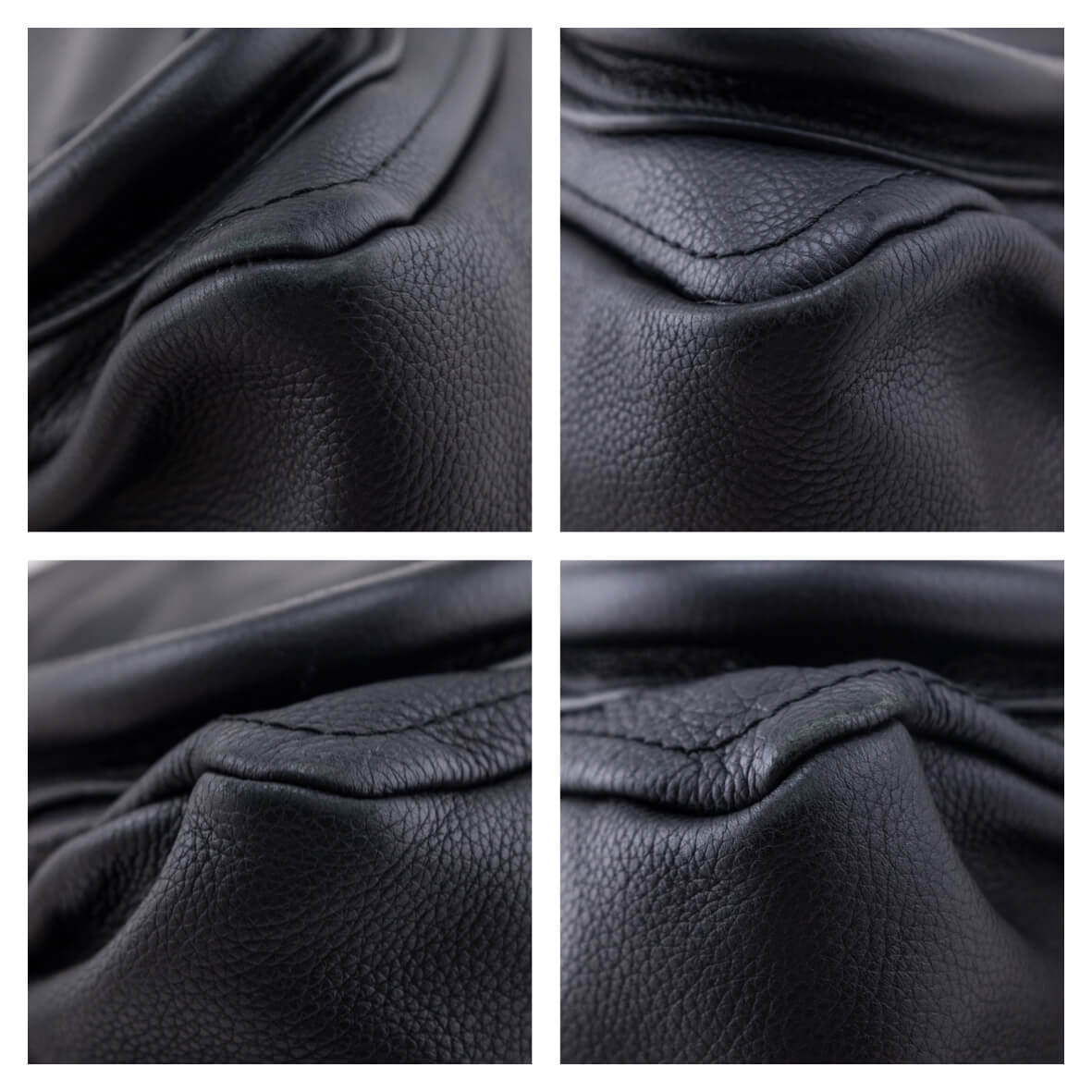 Chloe Black Pebbled Leather Medium Paraty