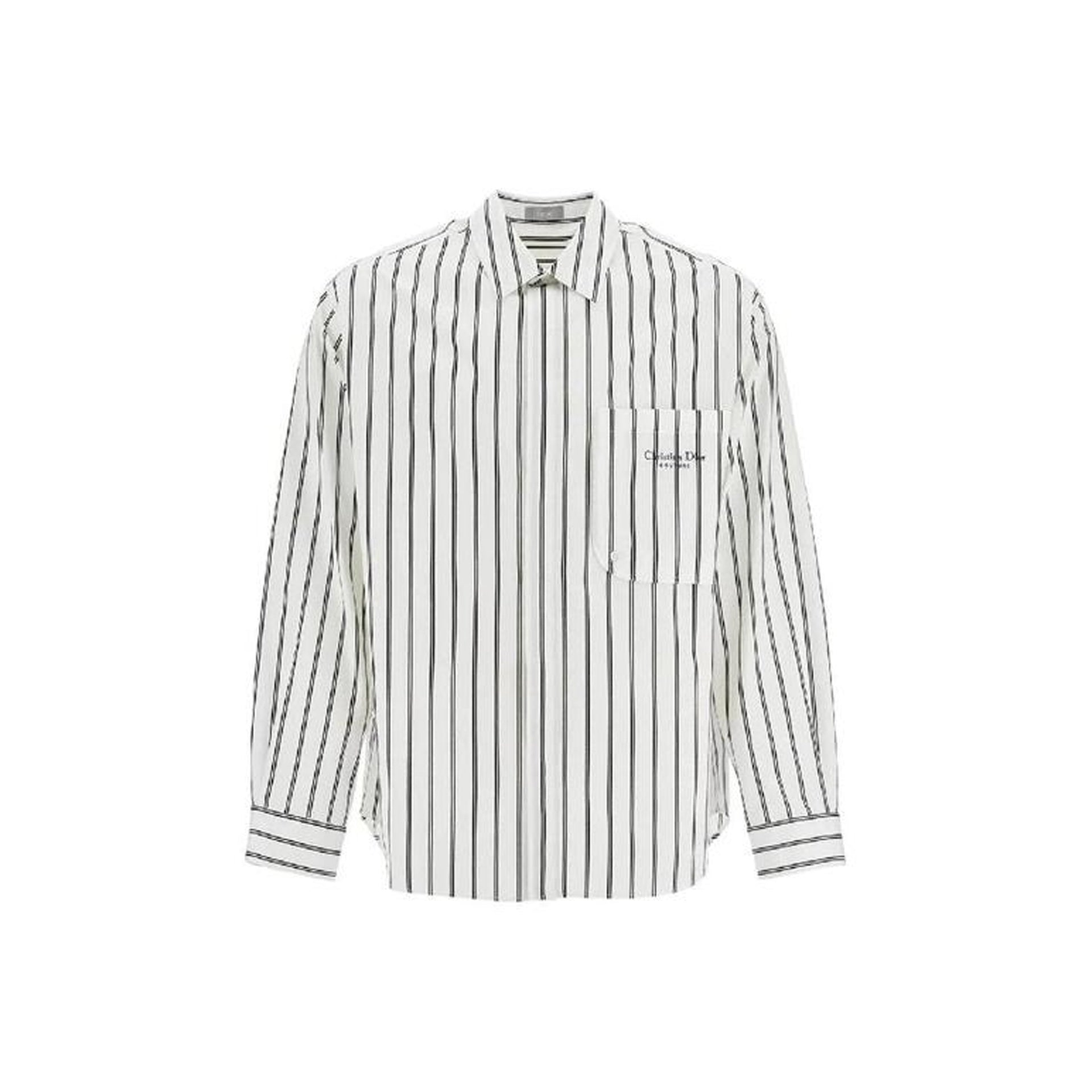 DIOR Cotton Striped Shirt for Men