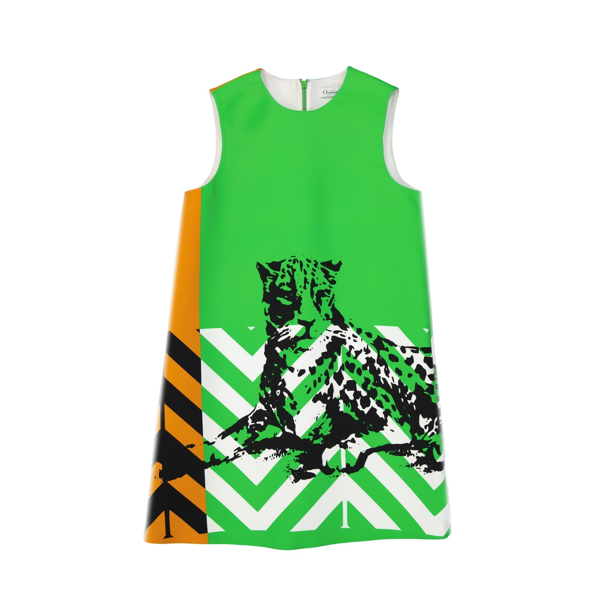 DIOR Chic Printed Mini Dress