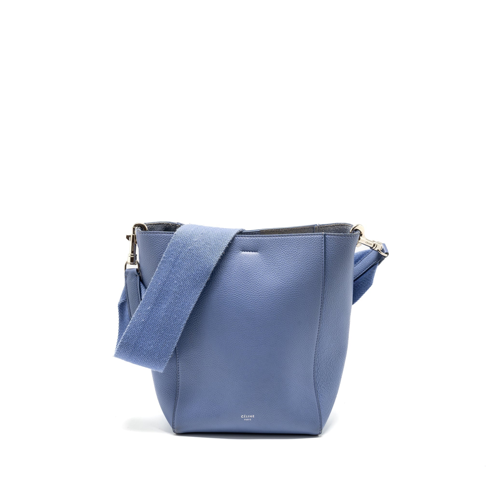 Celine Sangle Bucket Bag Calfskin light Purple