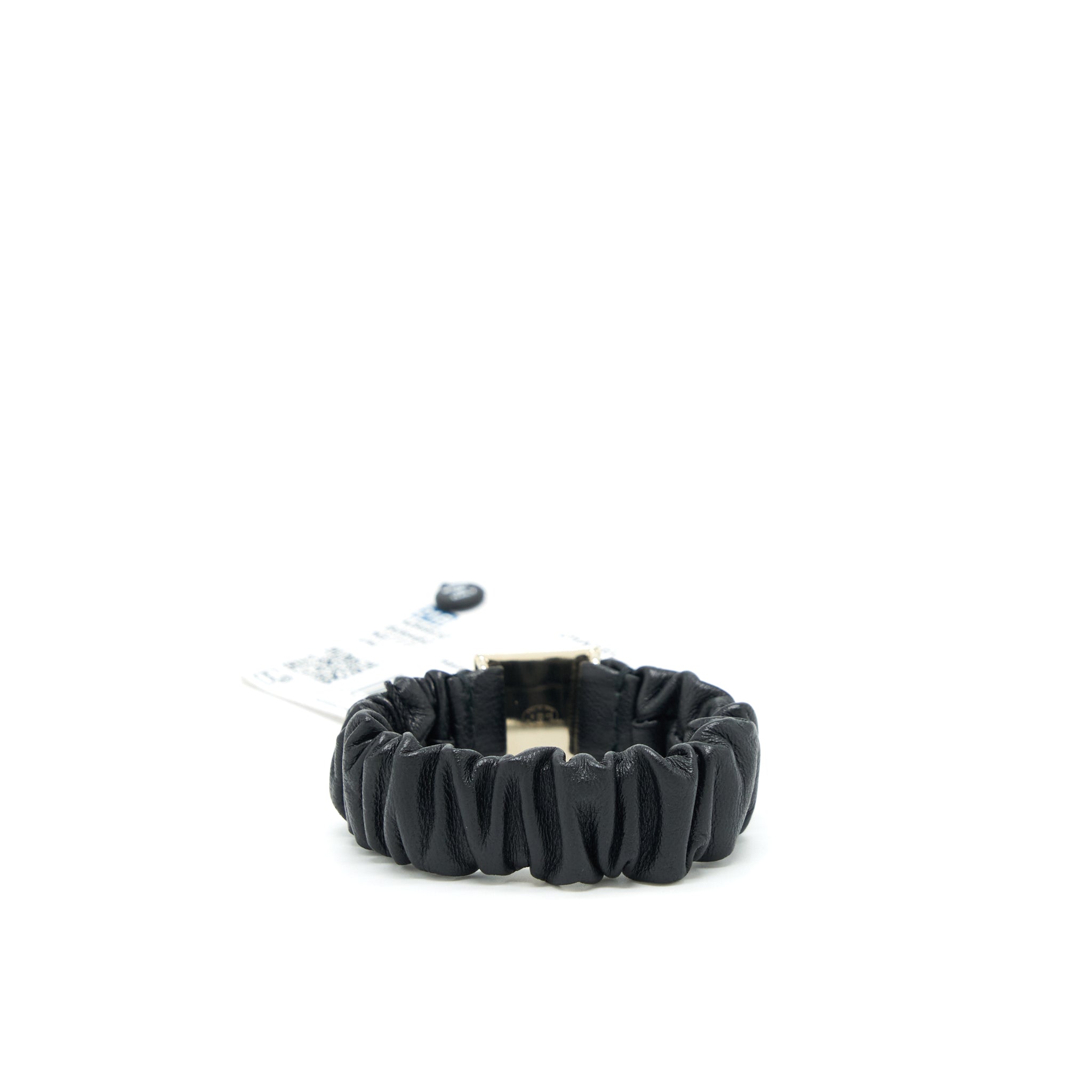Chanel Square CC Hair Band Black LGHW