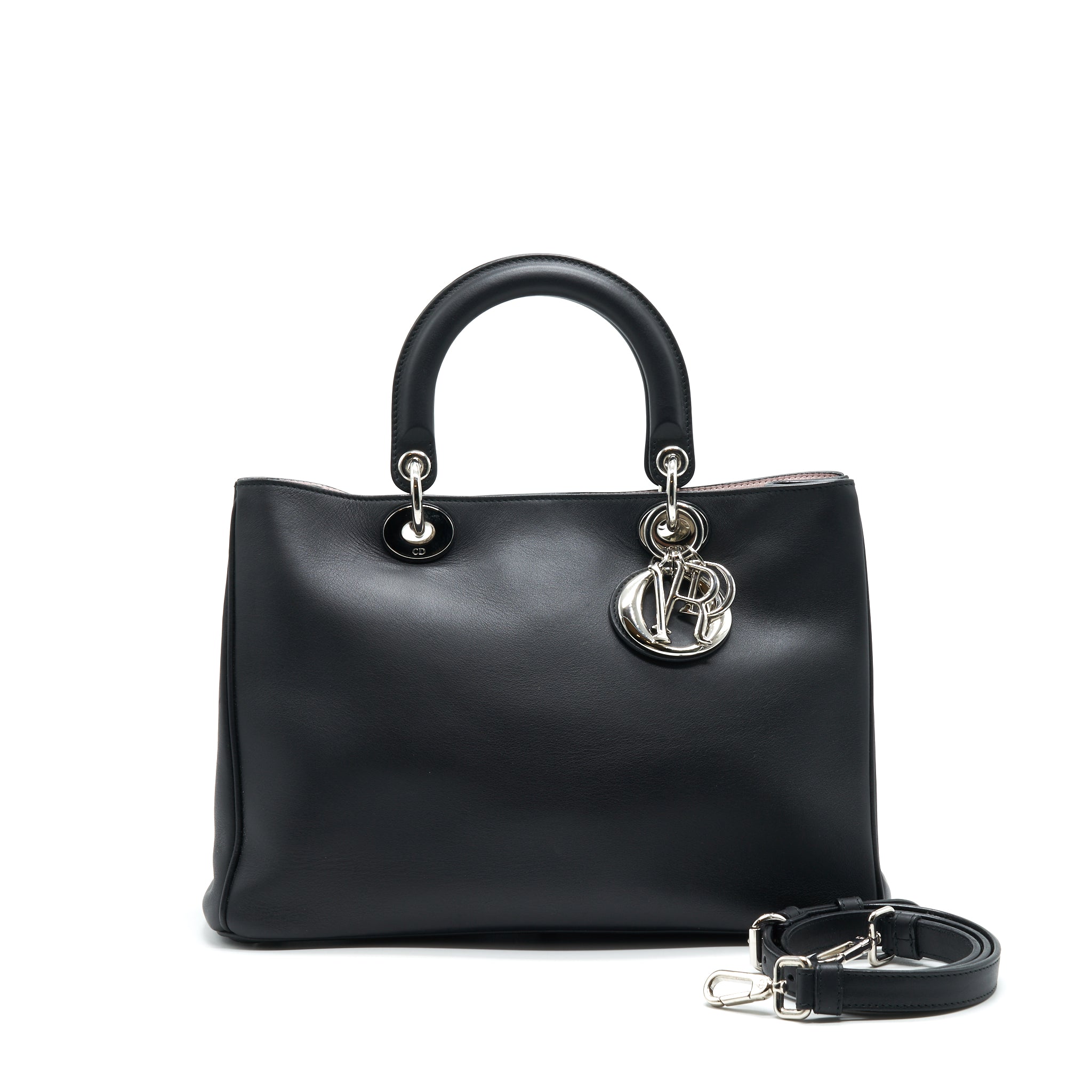 CHRISTIAN DIOR DIORISSIMO TOTE BAG BLACK SHW