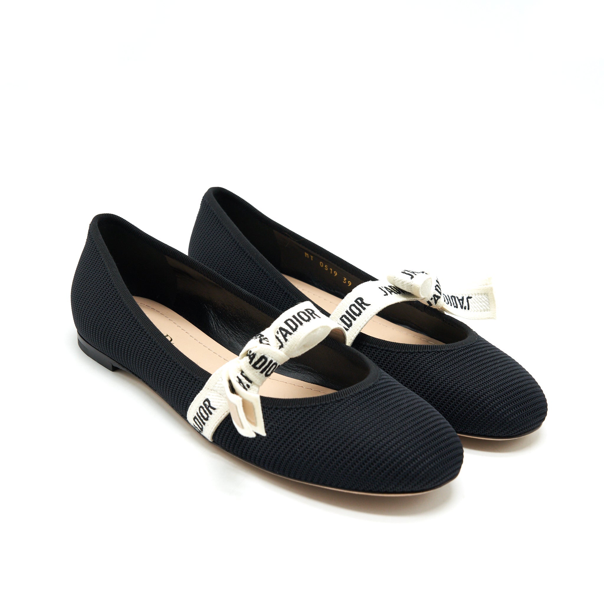 Dior size 39 miss j'adior Ballet Flat black
