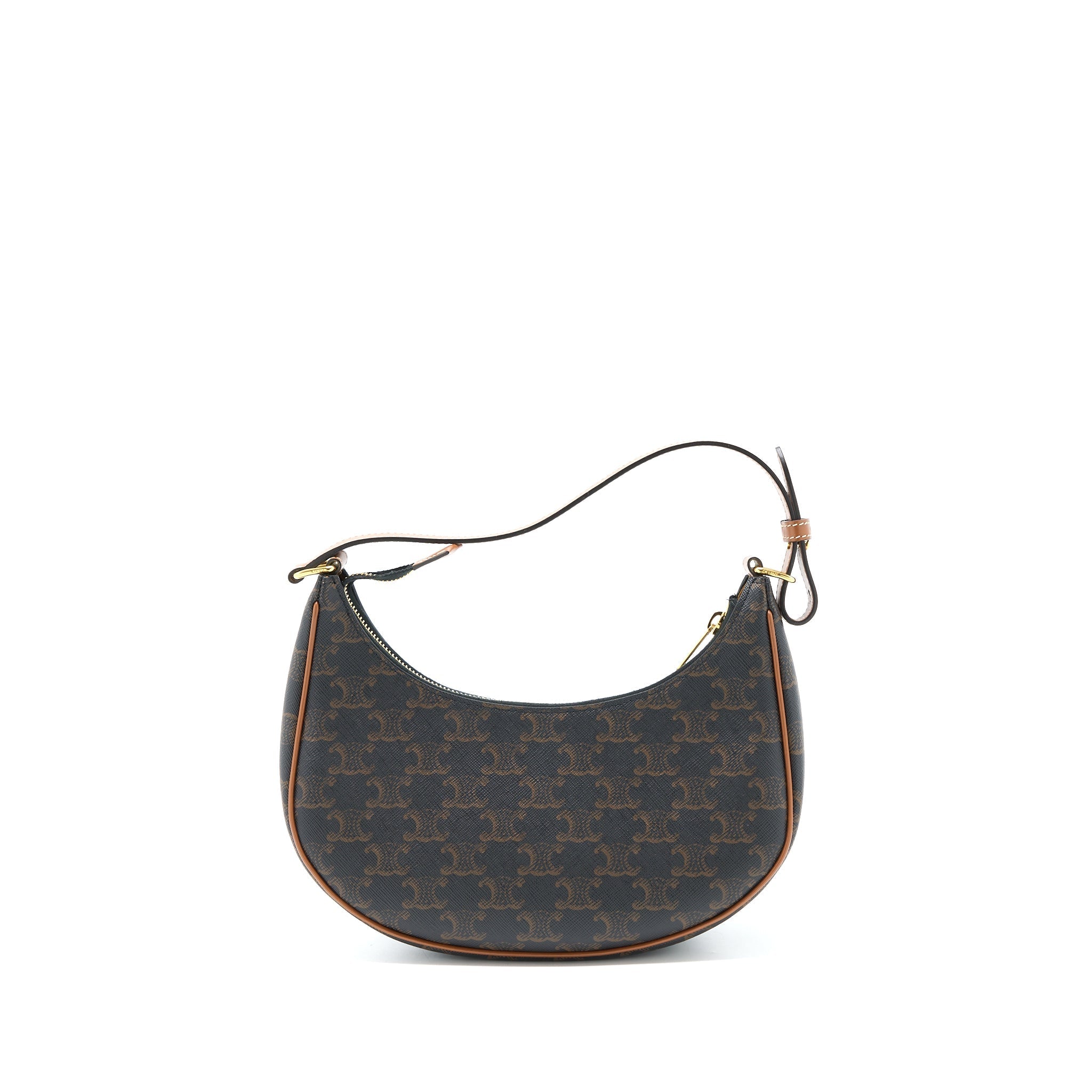 Celine Ava Bag Triophe Canvas/Calfskin Tan