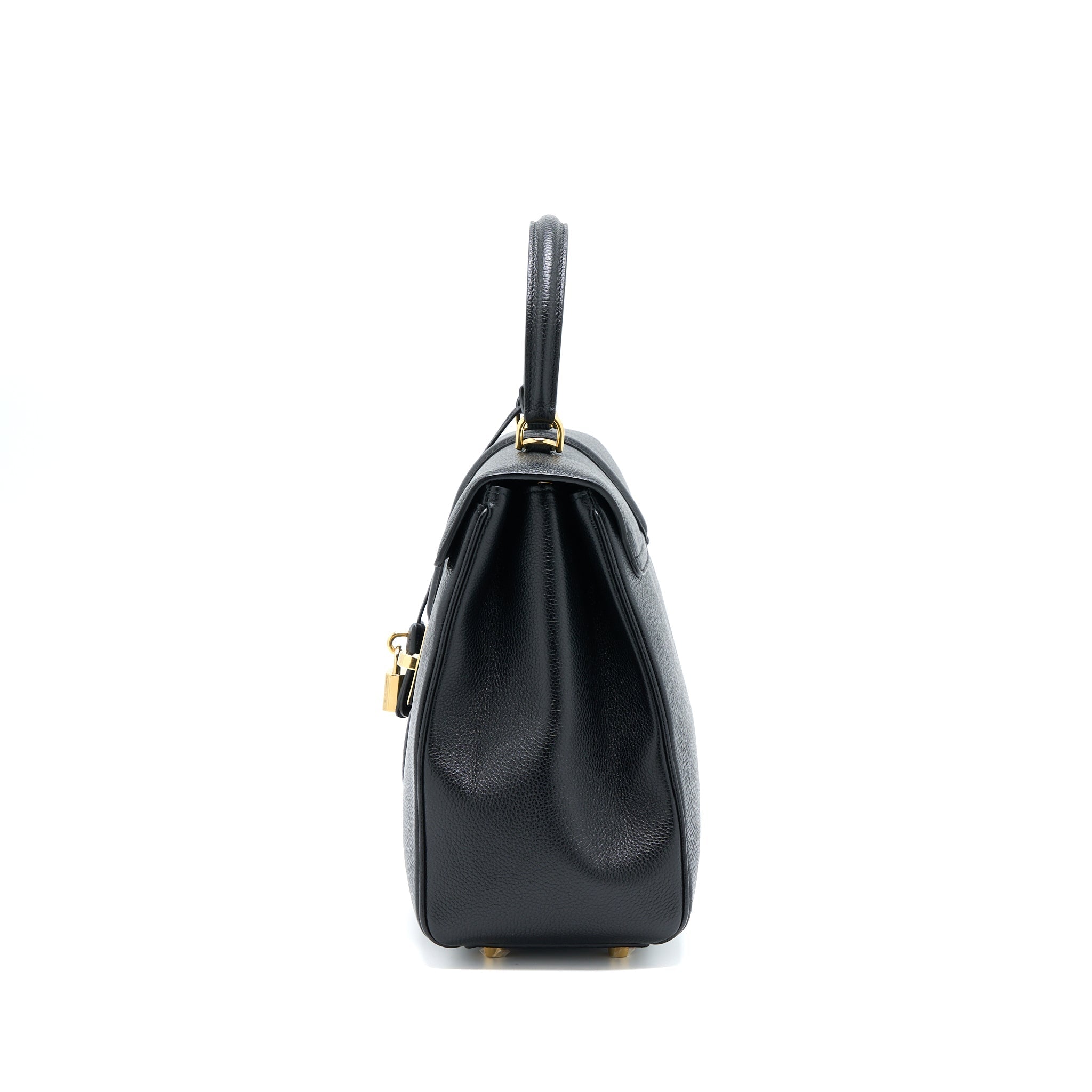Celine 16 Bag Grained Calfskin Black