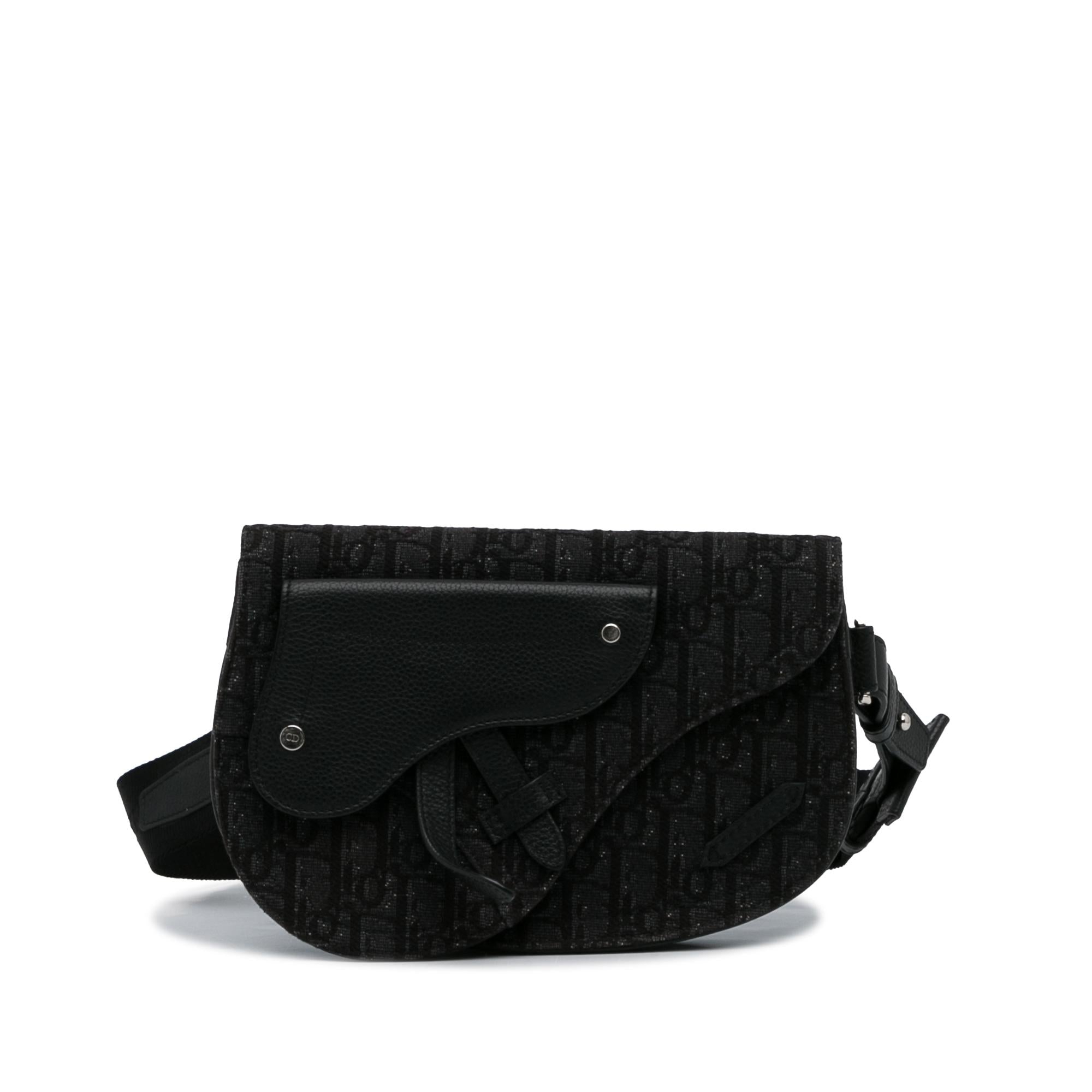 Dior Oblique Canvas Saddle Messenger Bag (SHG-of9ptW)