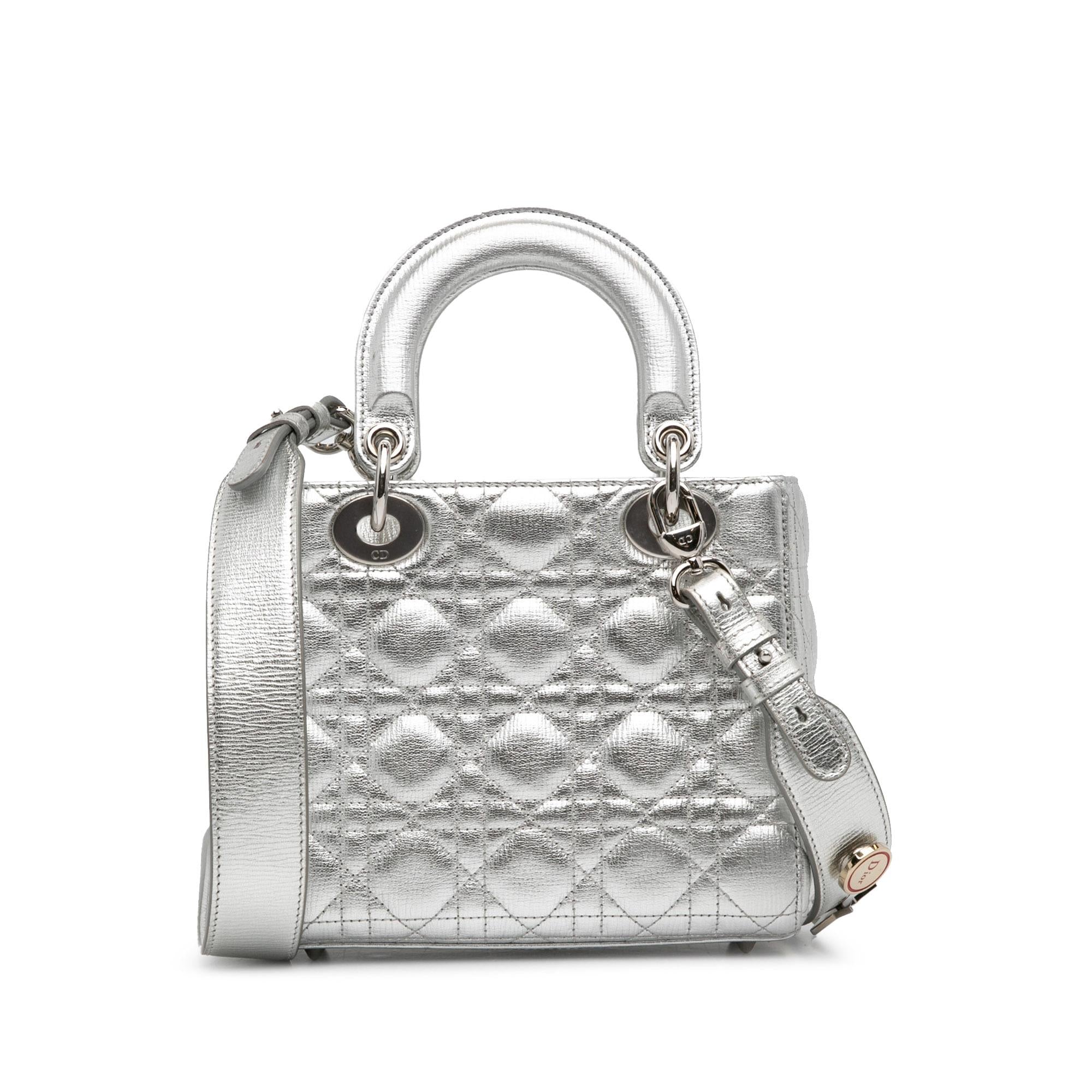 Dior Small Calfskin Cannage My ABCDior Lady Dior (SHG-xuBFud)