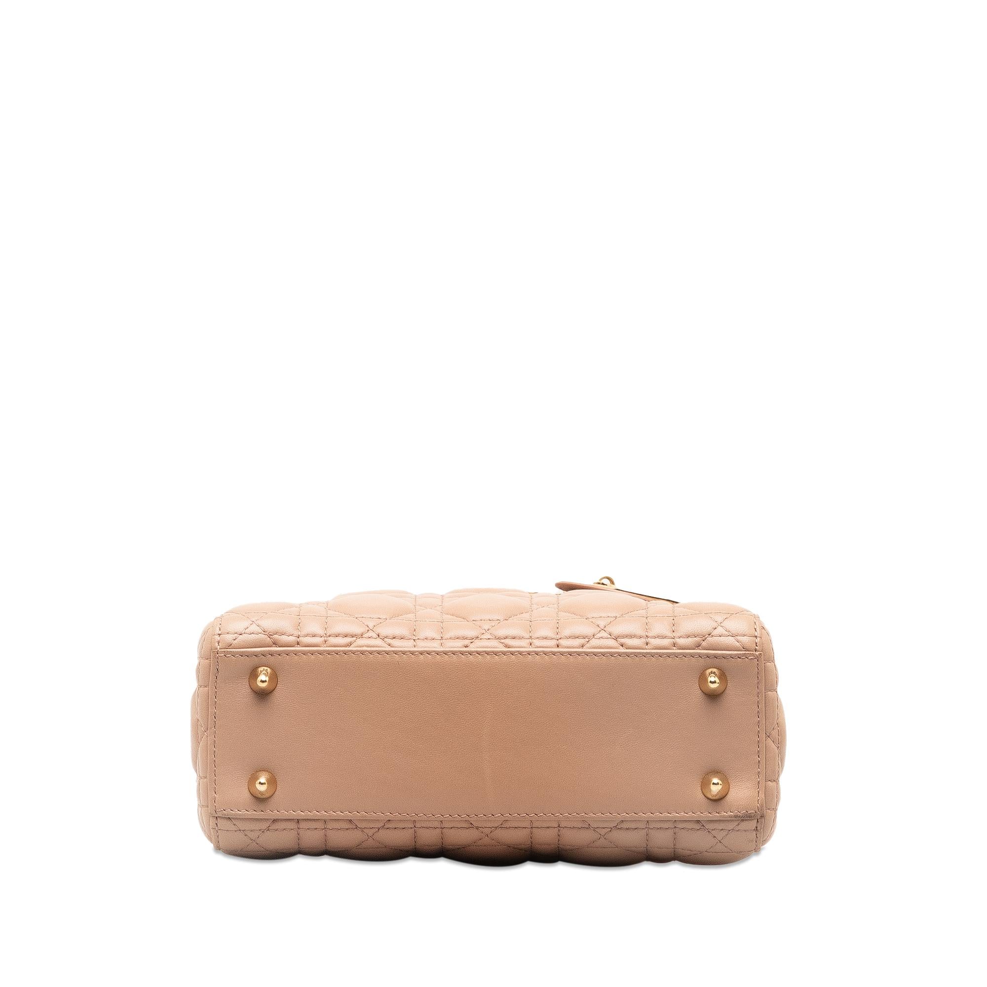 Dior Small Lambskin Cannage My ABCDior Lady Dior (SHG-UYe5NE)