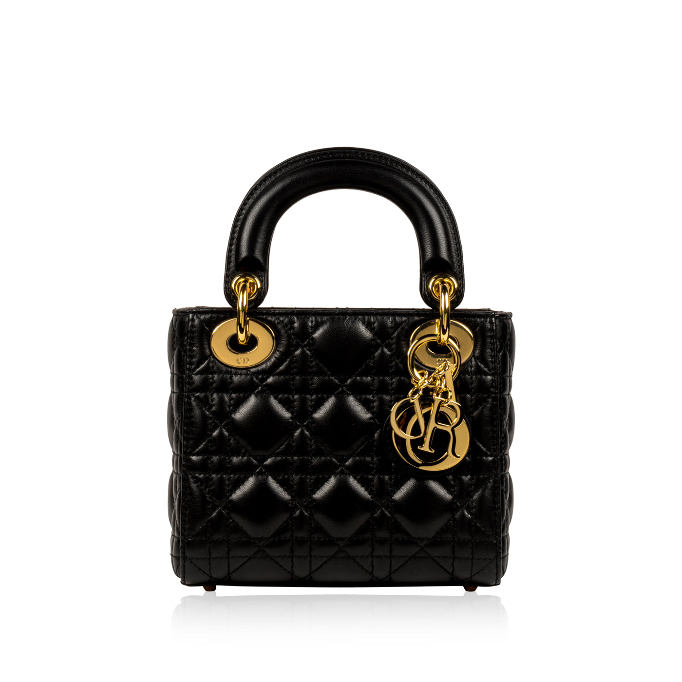 Dior Lady Dior - Mini - Black Lambskin