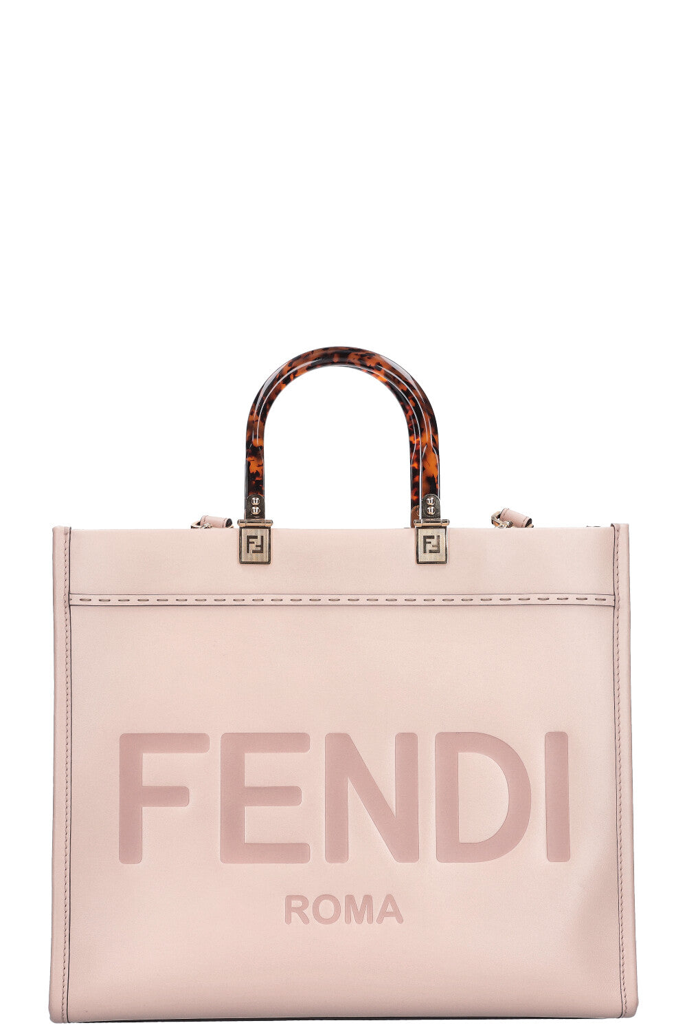 FENDI Sunshine Tote Bag Powder