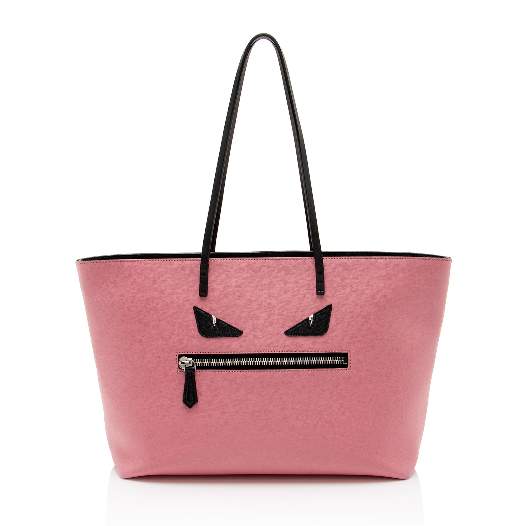 Fendi Calfskin Monster Roll Tote (SHF-EPg09i)
