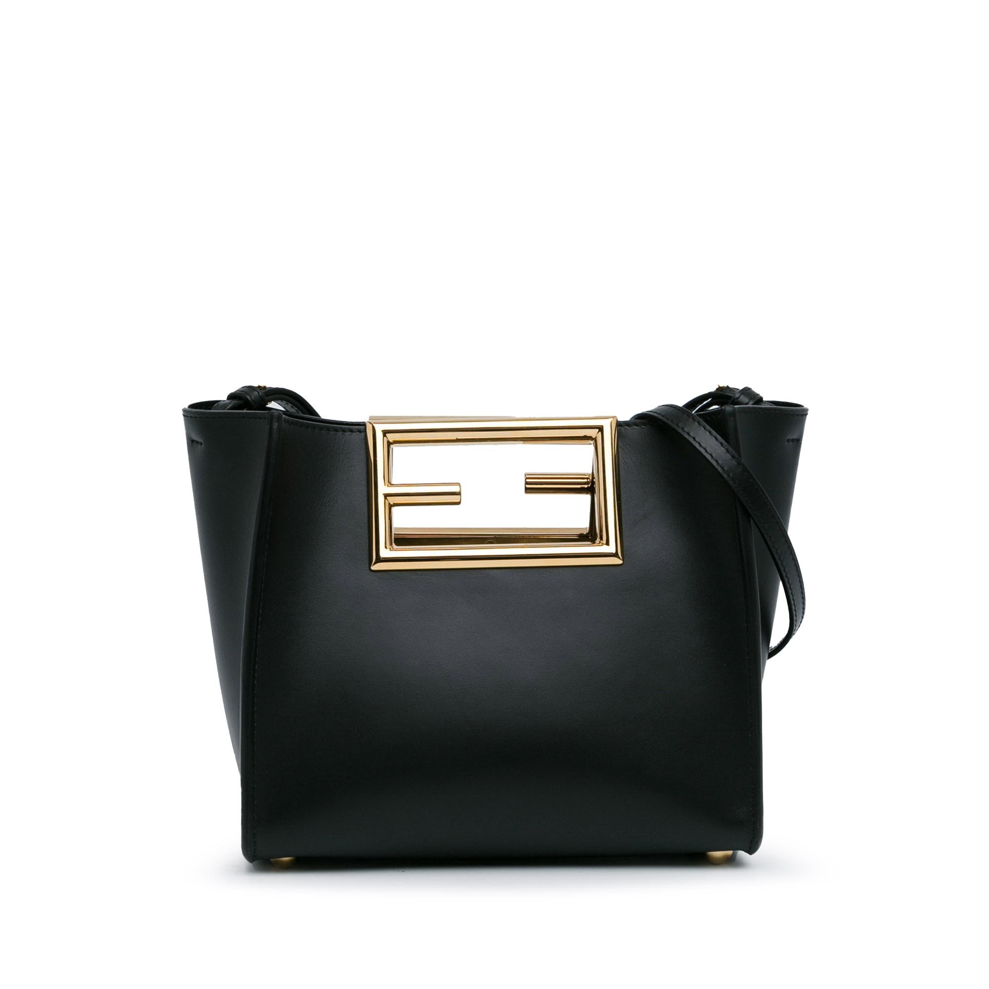 Fendi Small Leather Way Tote (SHG-MT0O64)