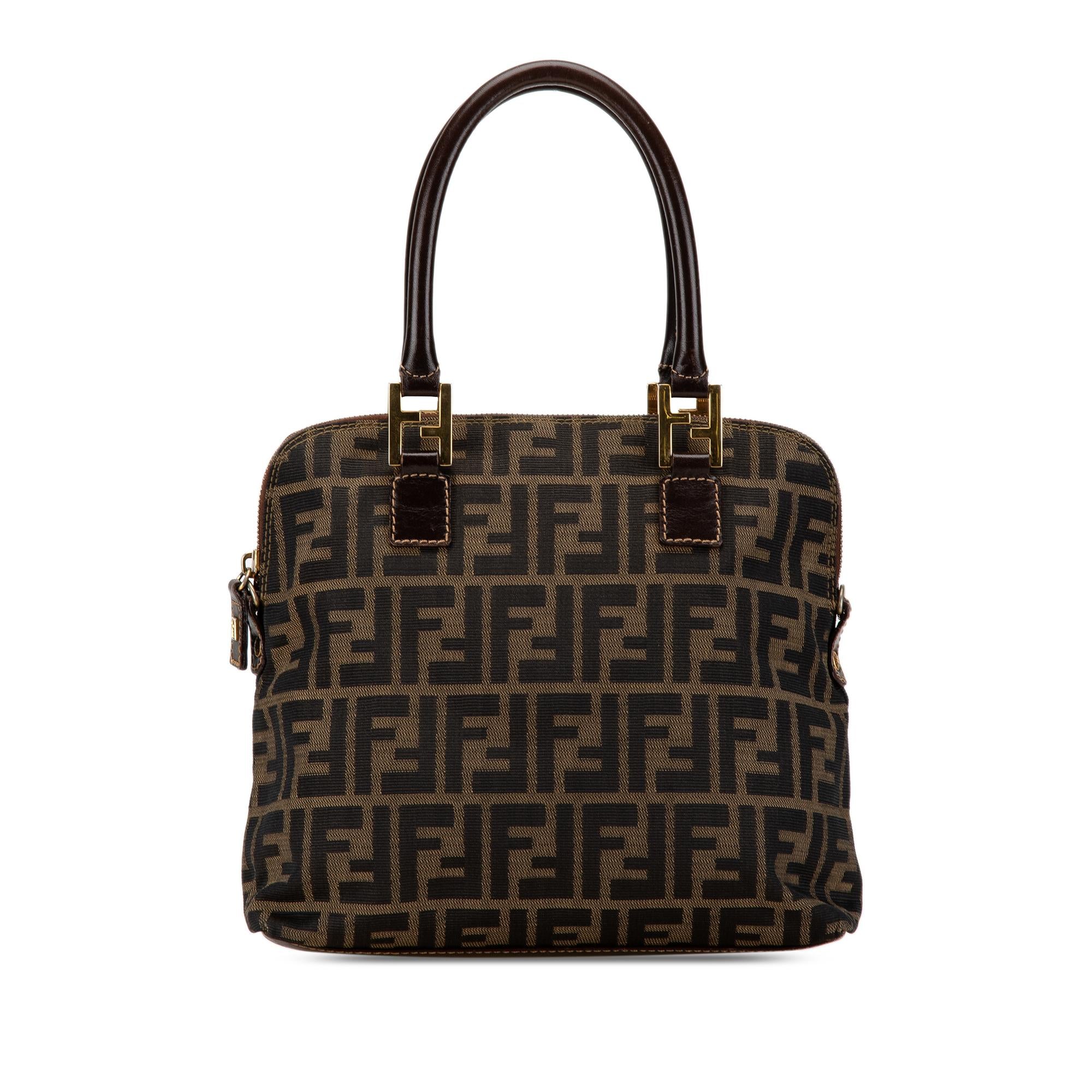 Fendi Zucca Canvas Satchel (SHG-VwjR6Z)