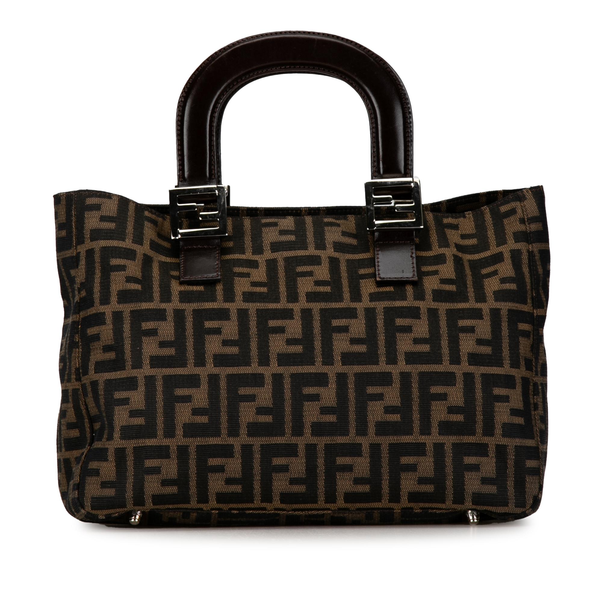 Fendi Zucca Canvas Twins Tote (SHG-W2qmNn)