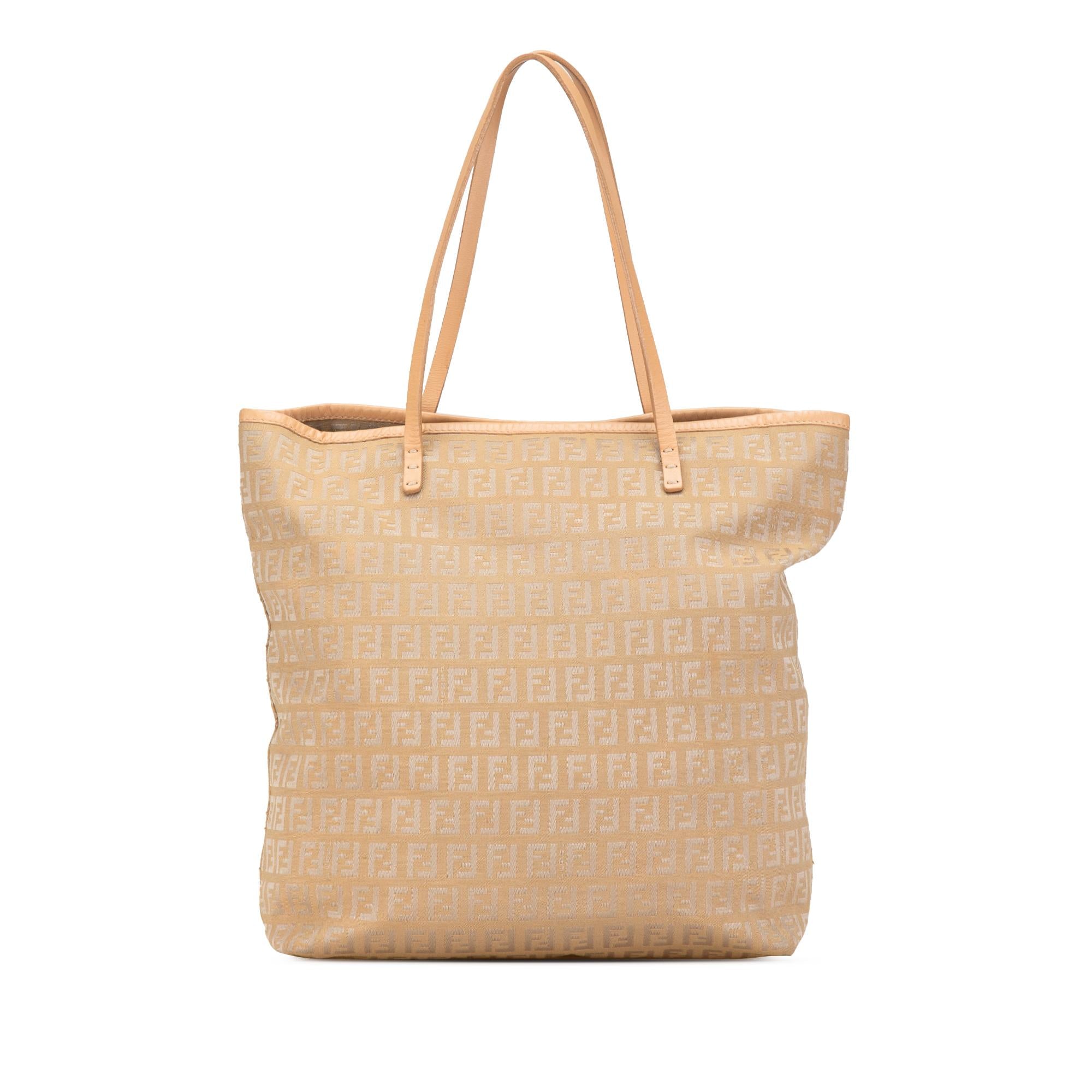 Fendi Zucchino Canvas Tote