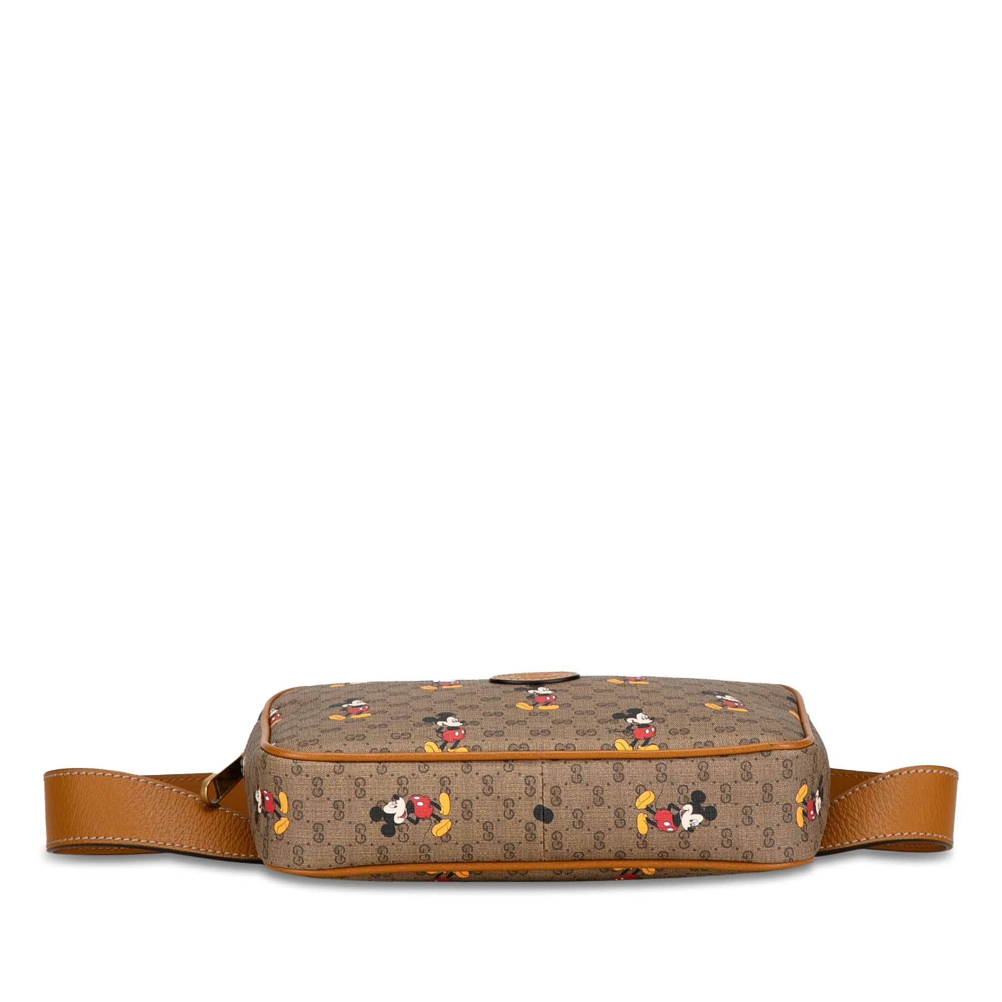 Gucci GG Supreme Mickey Mouse Belt Bag (SHG-GgHCh9)