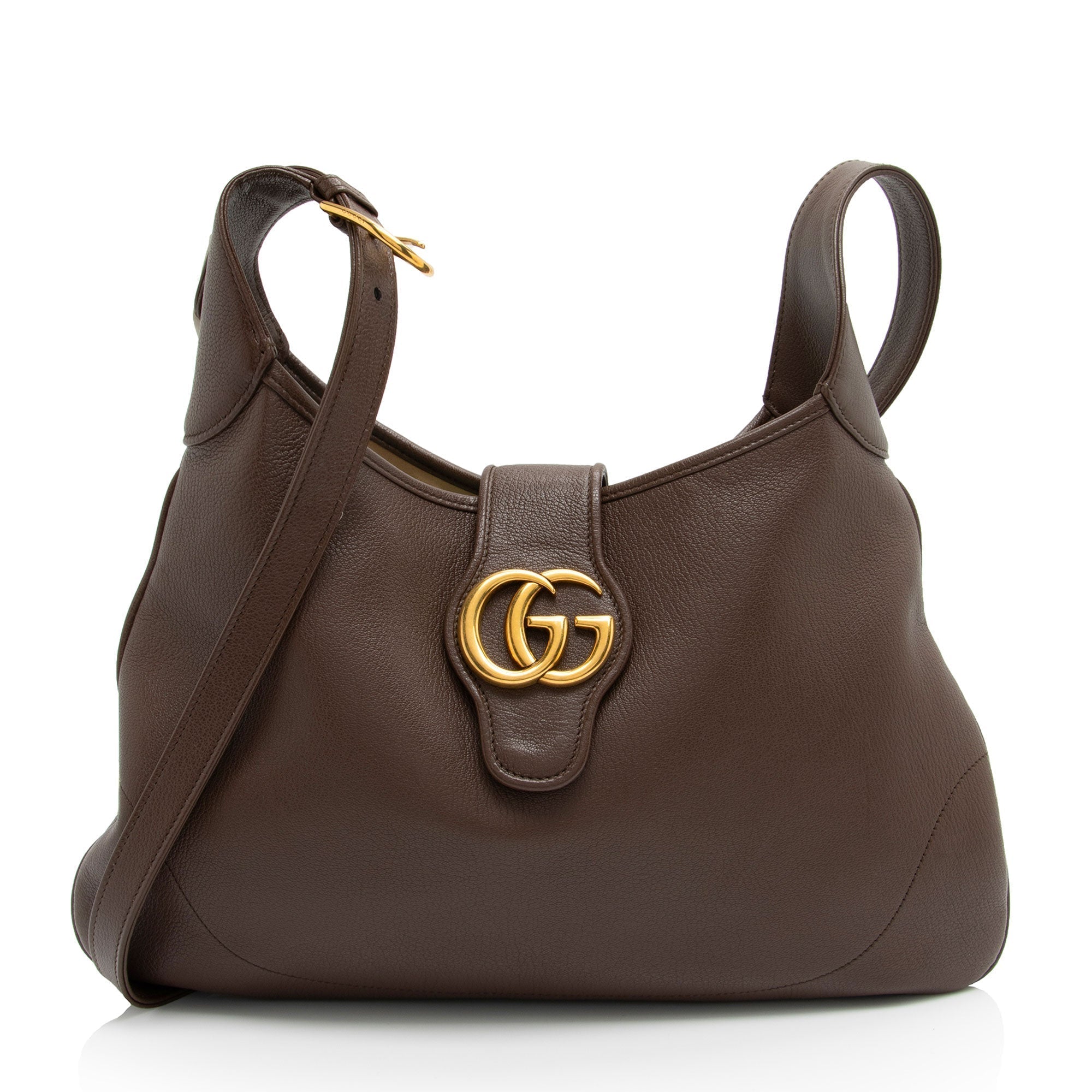 Gucci Leather Aphrodite Medium Shoulder Bag (SHF-YCLnFI)