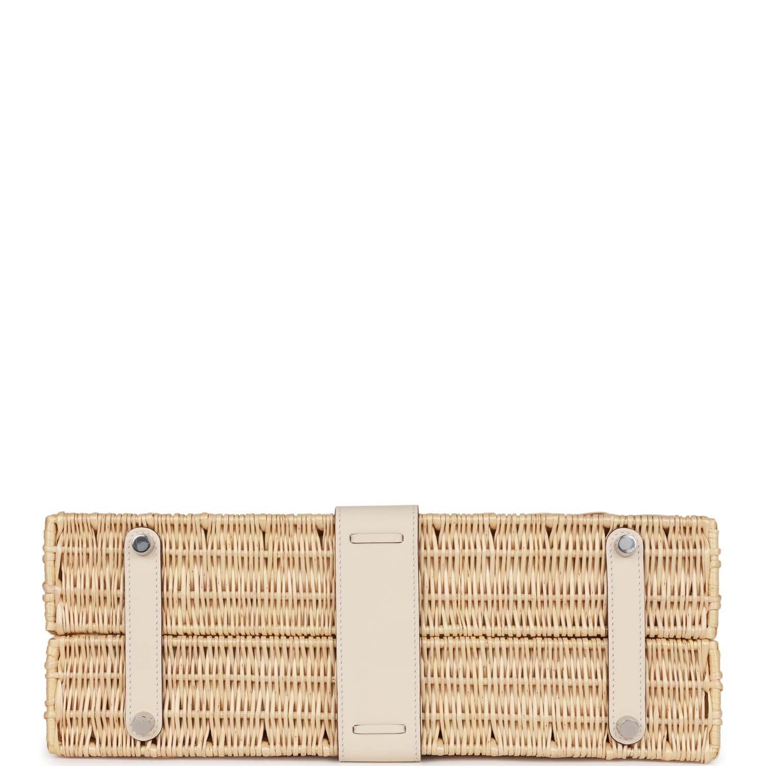 Hermes Picnic Kelly 35 Nata Swift Palladium Hardware