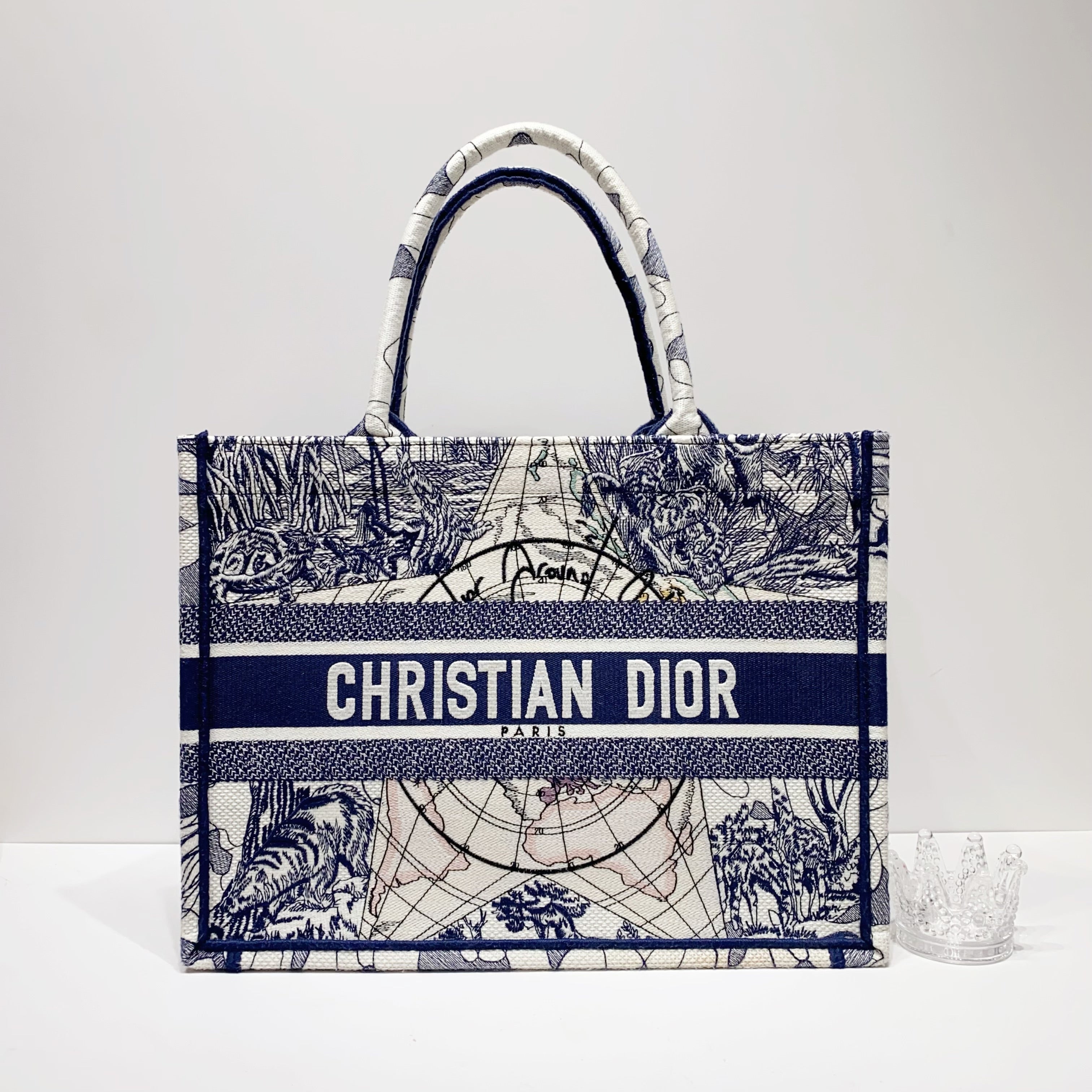 No.4277-Christian Dior Medium Around The World Book Tote