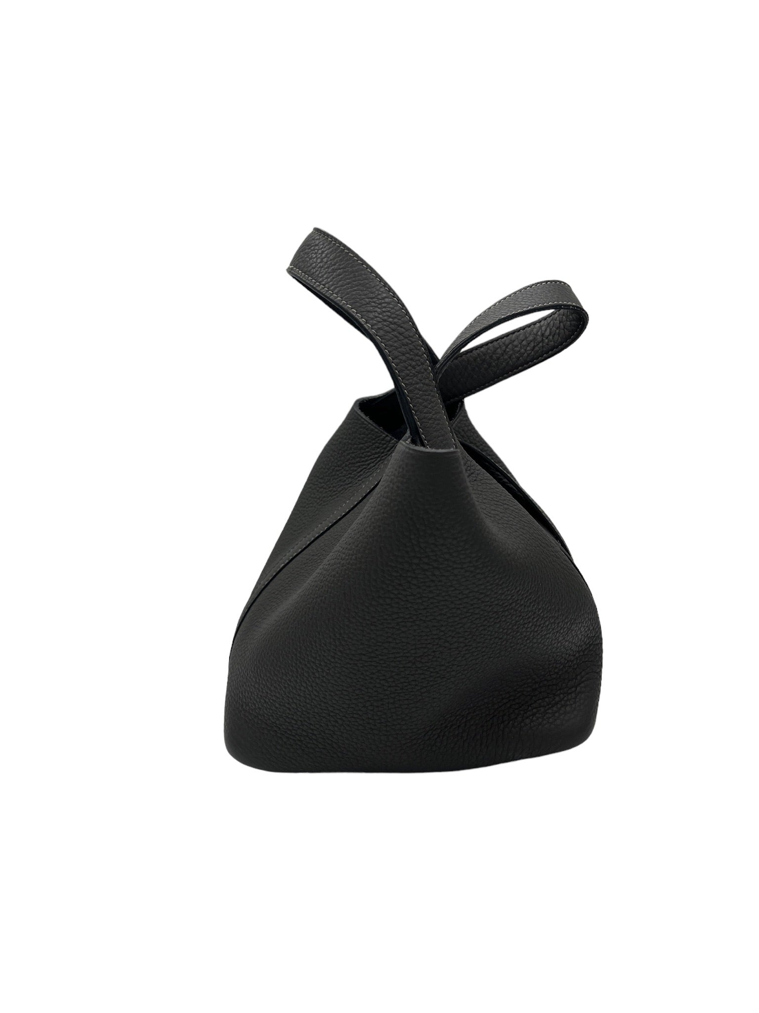 HERMES - Graphite Taurillon Clemence Picotin Lock PM Handbag