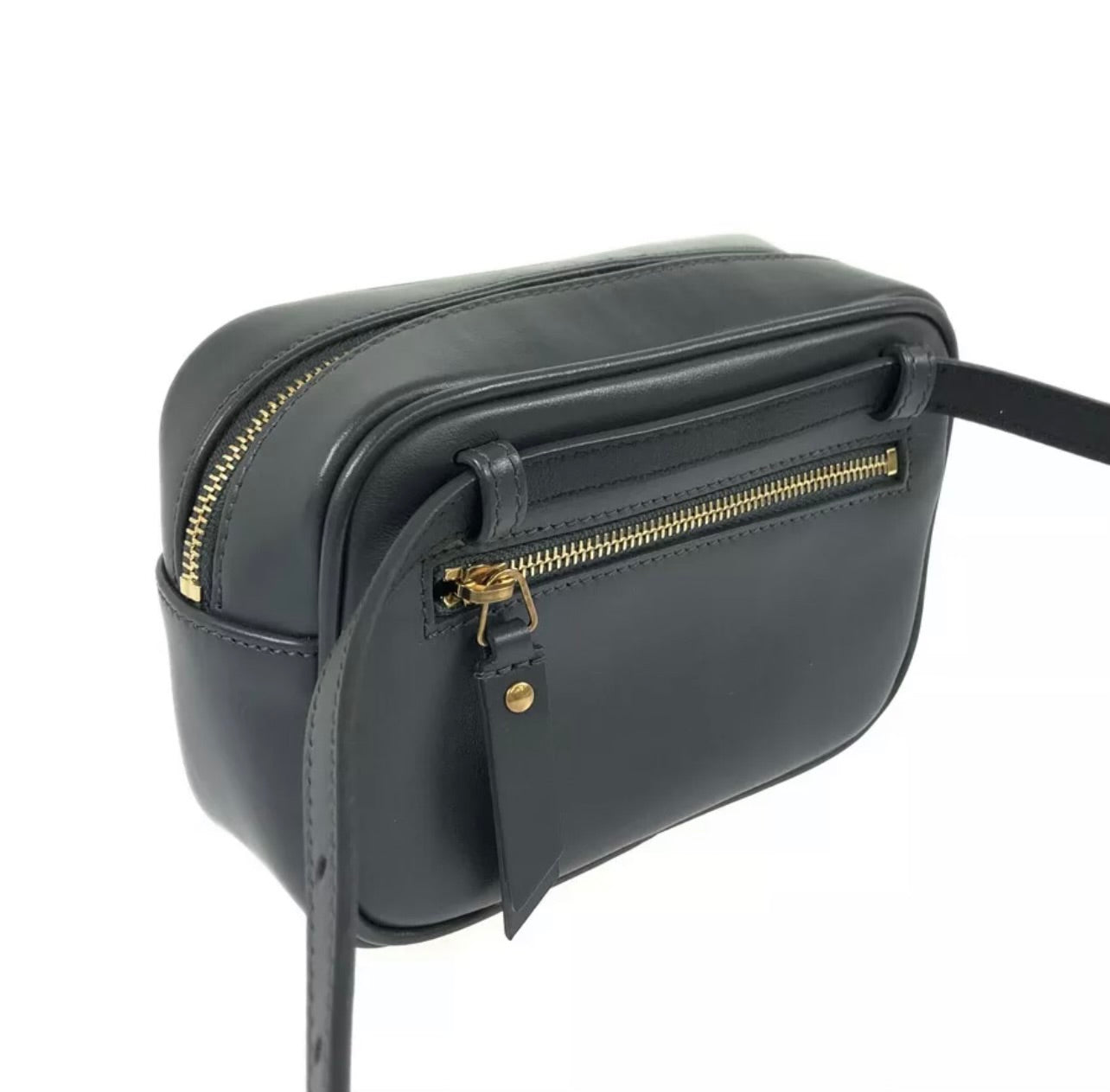 SAINT LAURENT Calfskin Matelasse Monogram Lou Belt Bag
