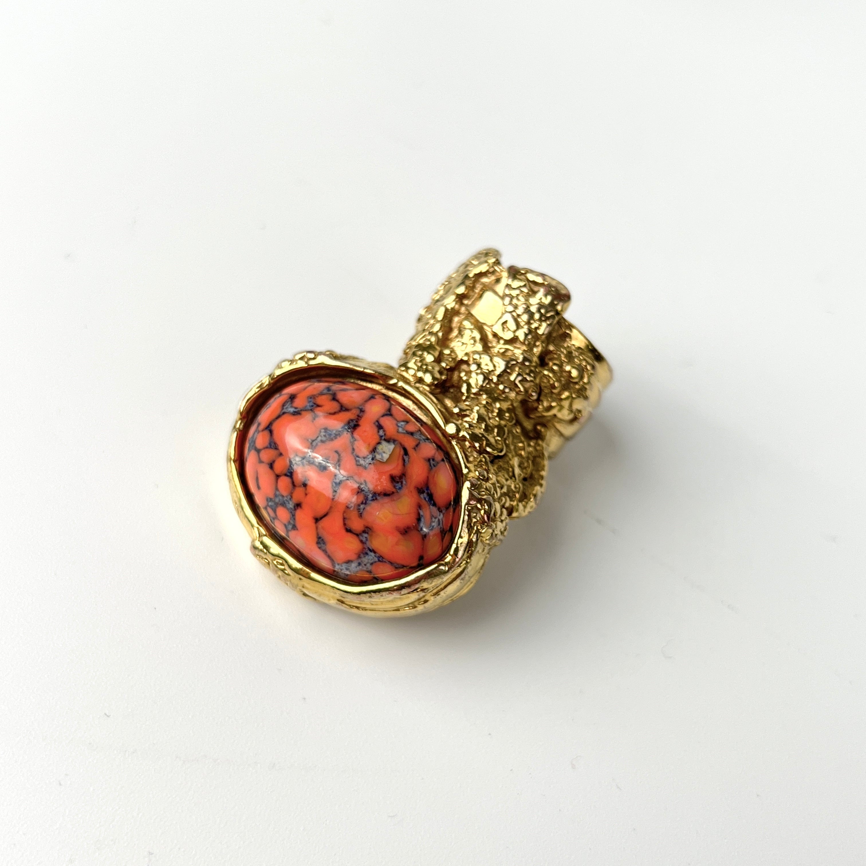 Saint Laurent Cocktail Ring Pink