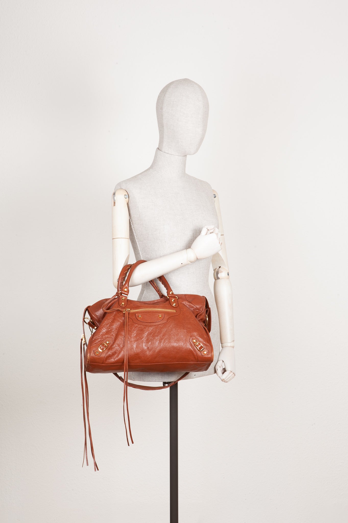 BALENCIAGA Classic City Bag Brown