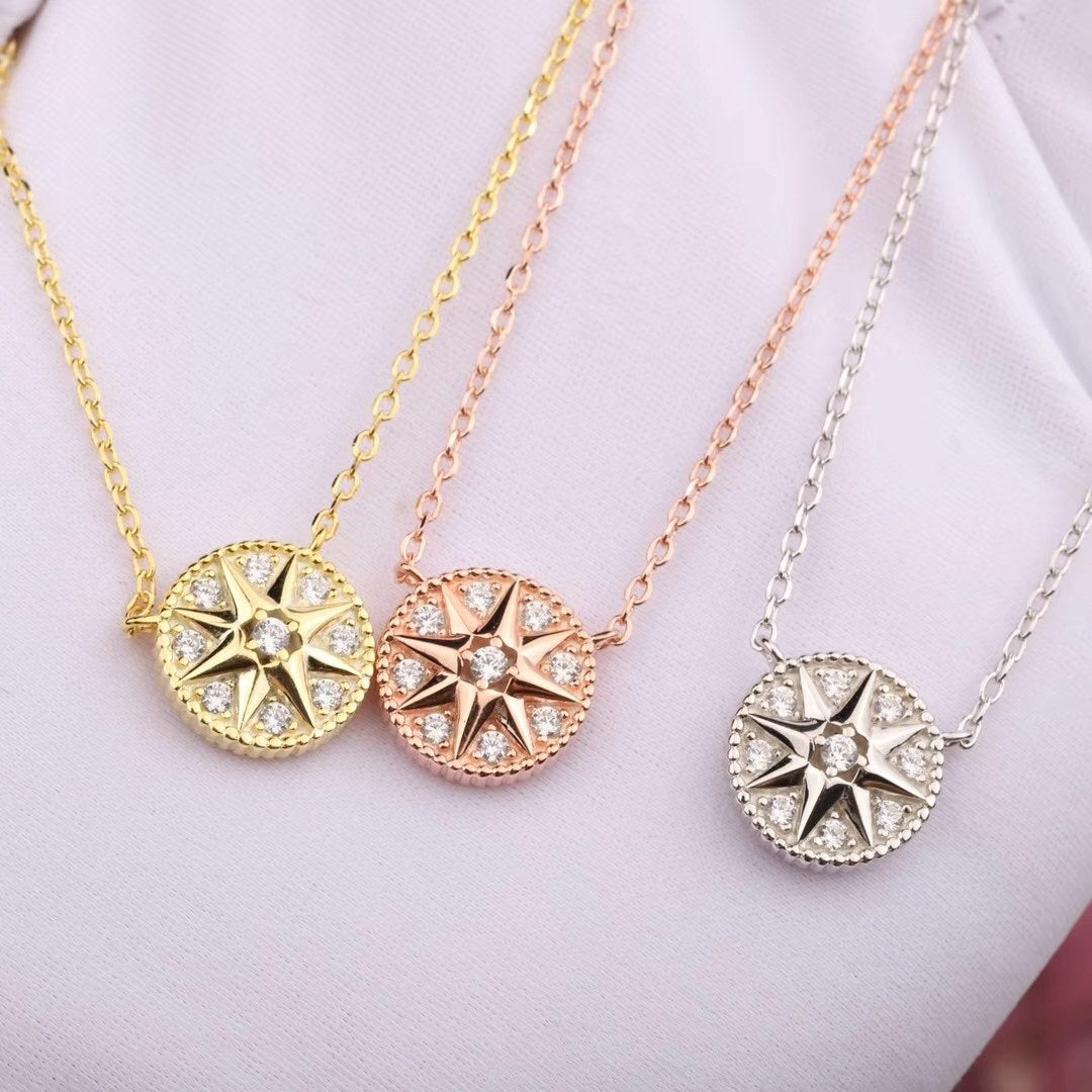 DIOR ROSE DES VENTS NECKLACE DIAMOND