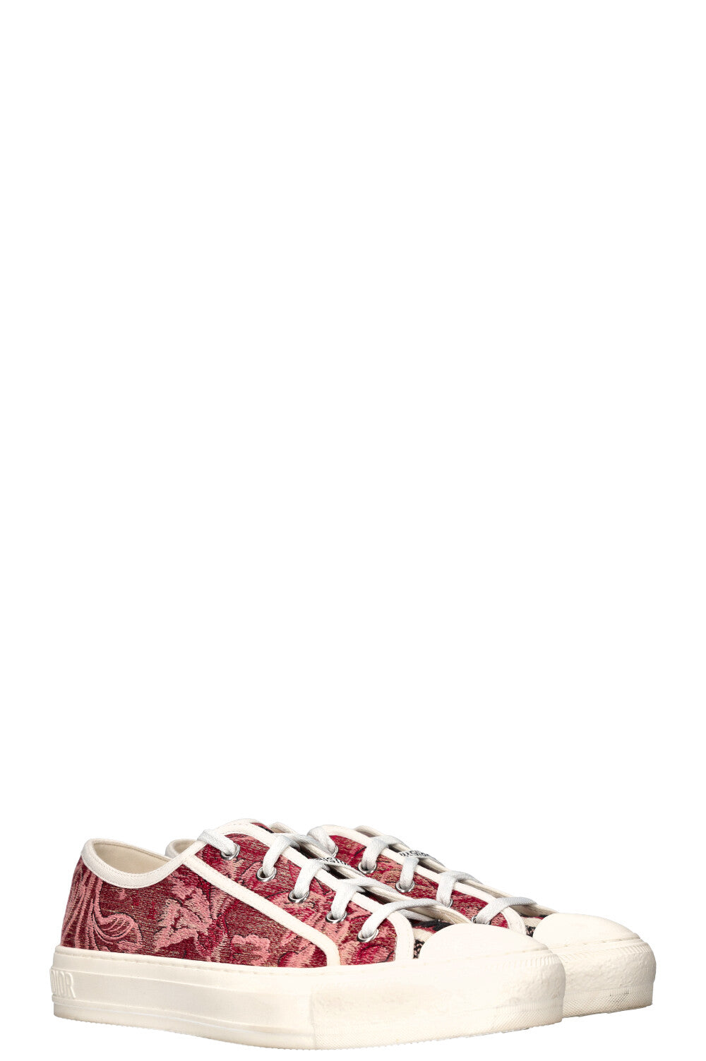 CHRISTIAN DIOR Walk'n'Dior Low Sneakers Floral Canvas